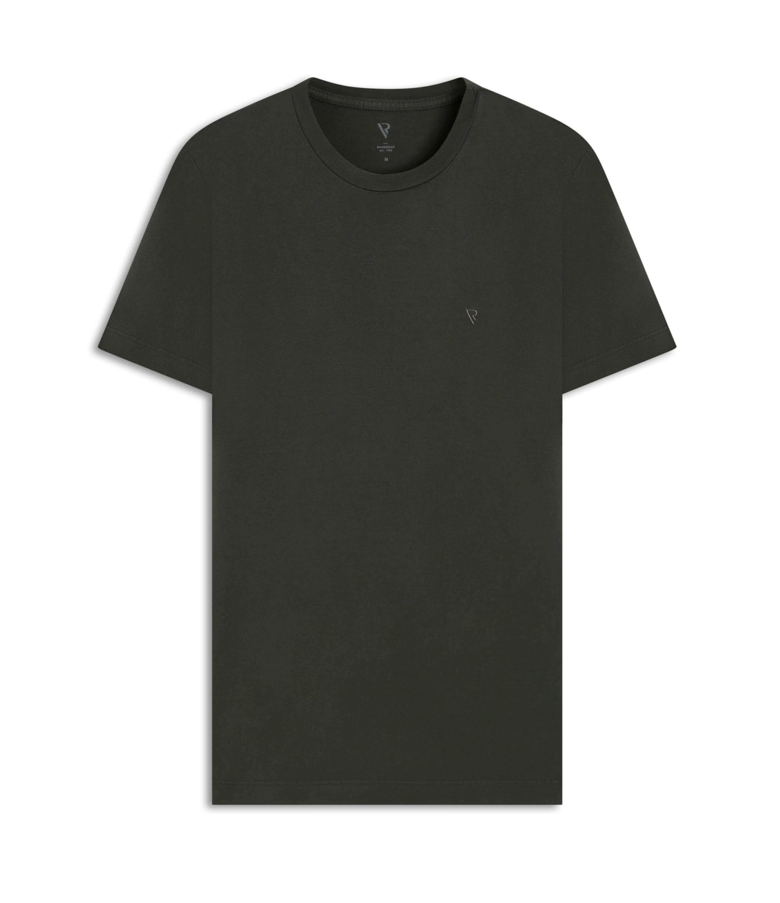 T-Shirt Malha Básica Musgo