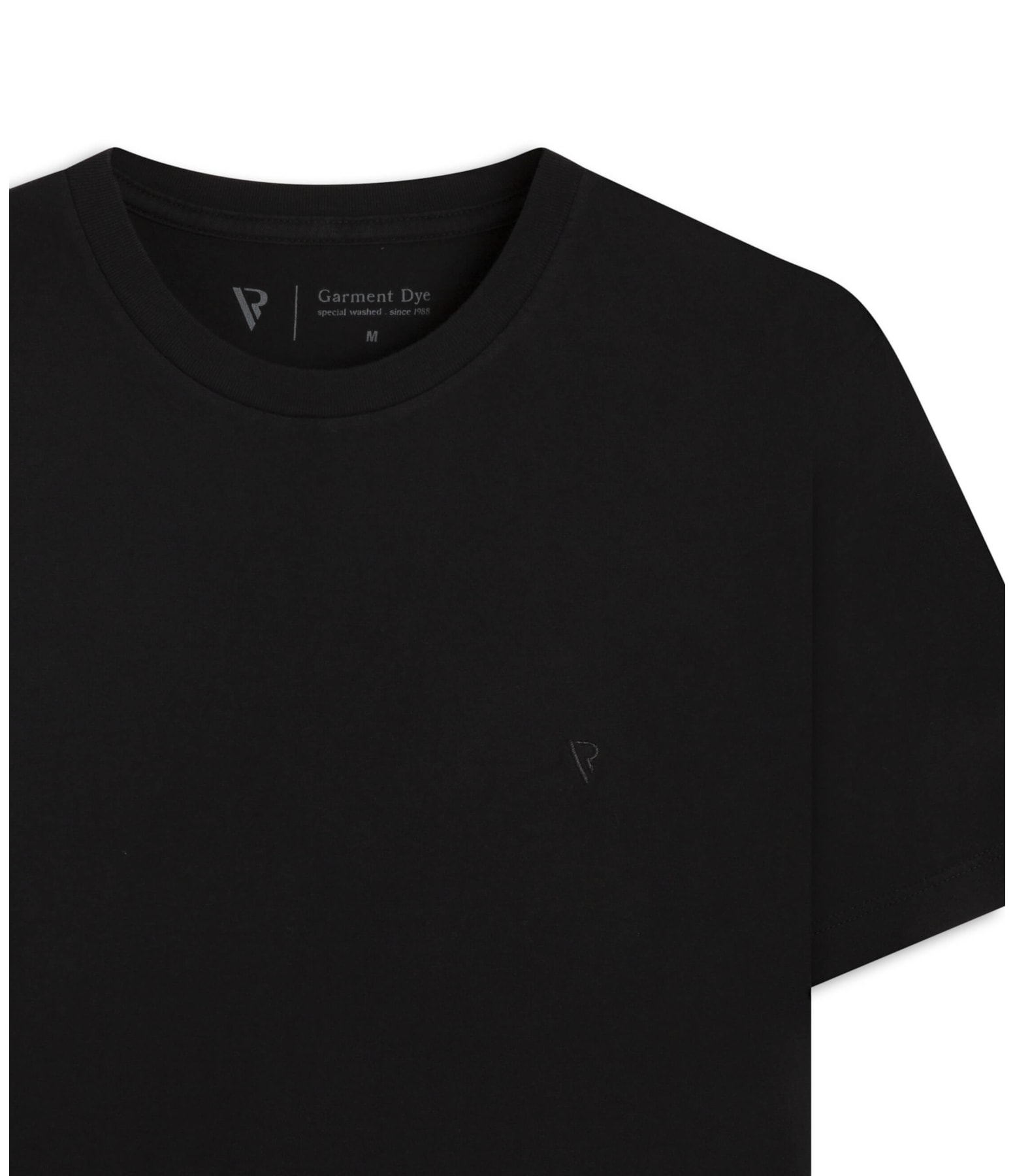 T-Shirt Malha Básica Preto