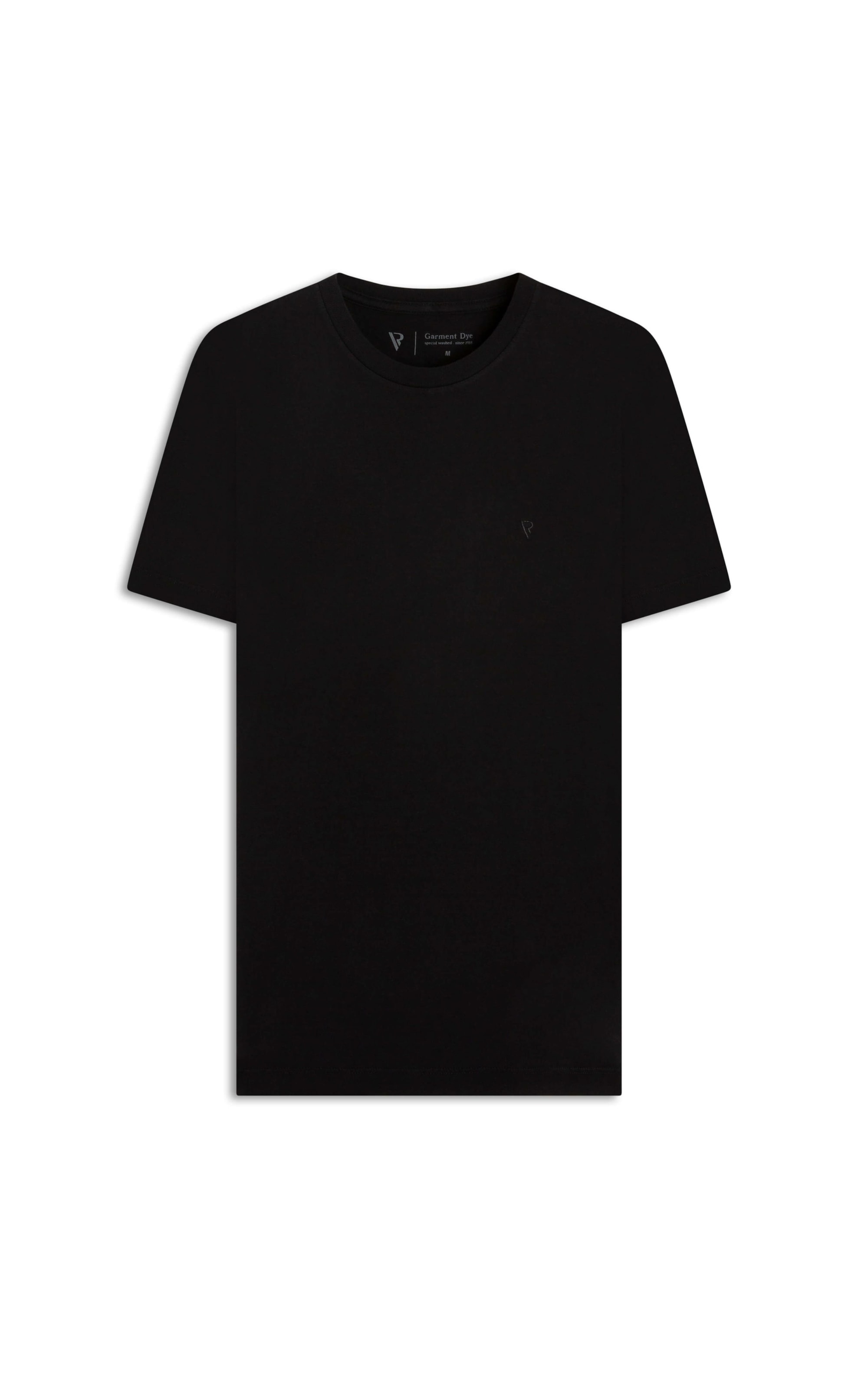 T-Shirt Malha Básica Preto