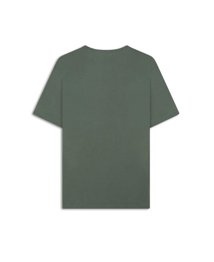 T-Shirt Malha Básica Verde Army