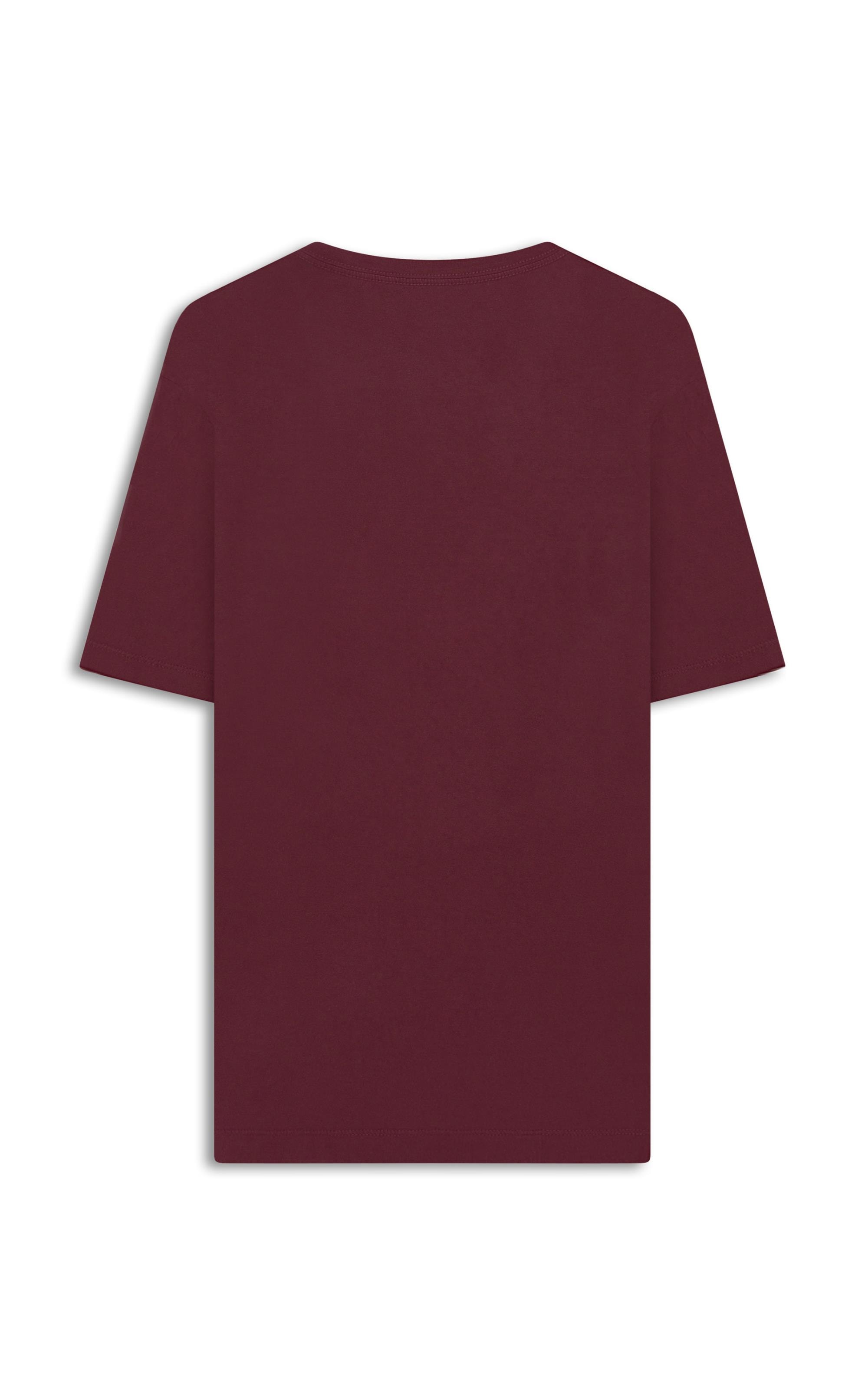 T-Shirt Malha Básica Vinho