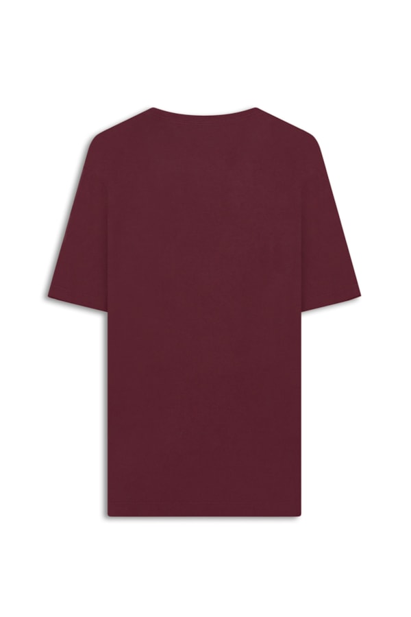 T-Shirt Malha Básica Vinho