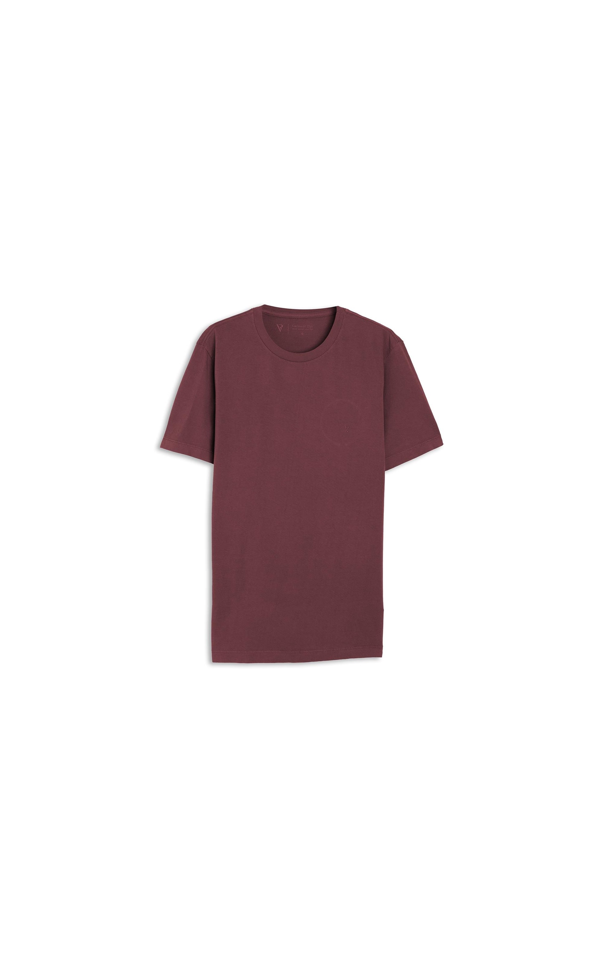 T-Shirt Malha Básica Vinho