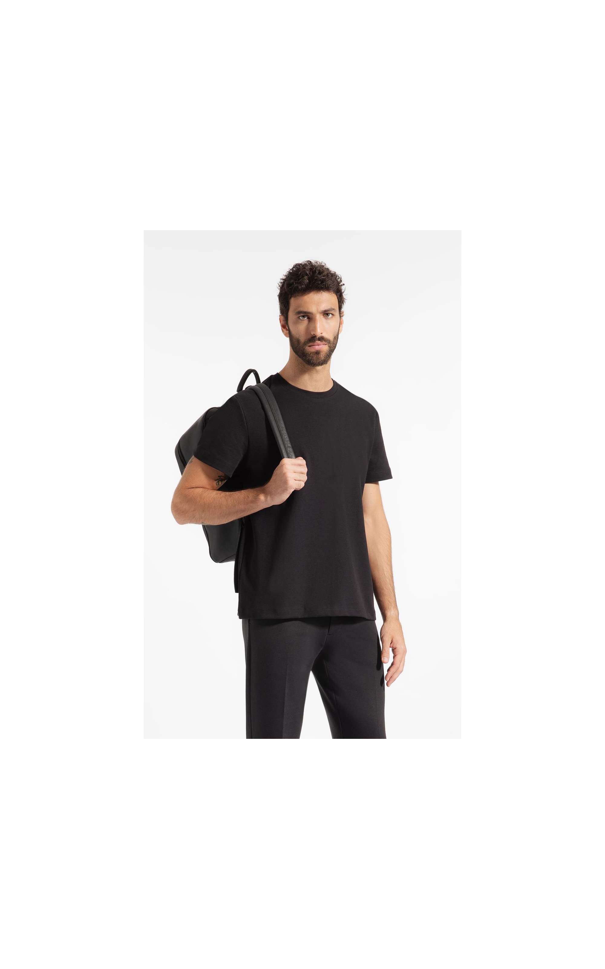 T-Shirt Malha New Dot Preto