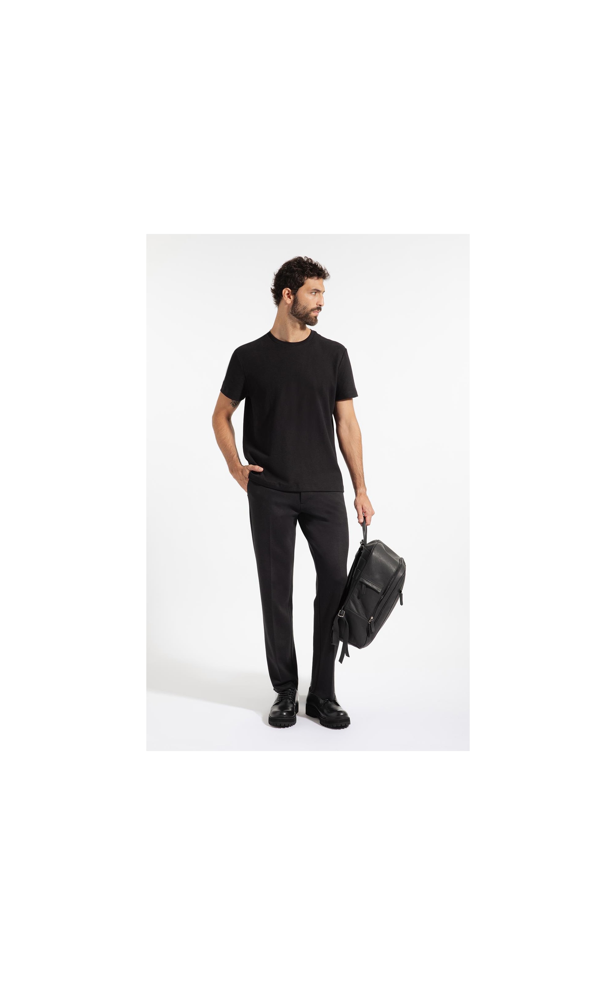 T-Shirt Malha New Dot Preto