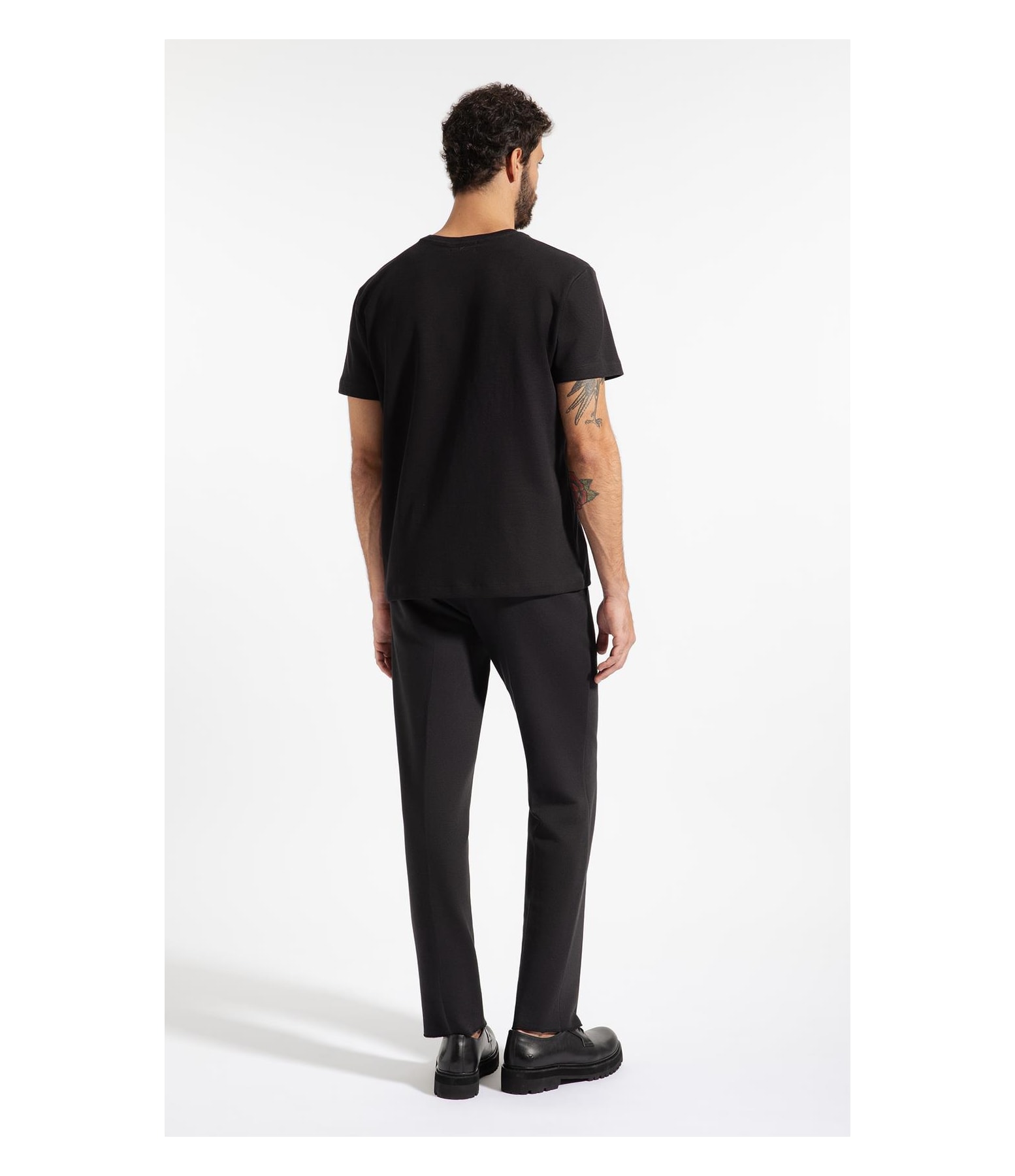T-Shirt Malha New Dot Preto