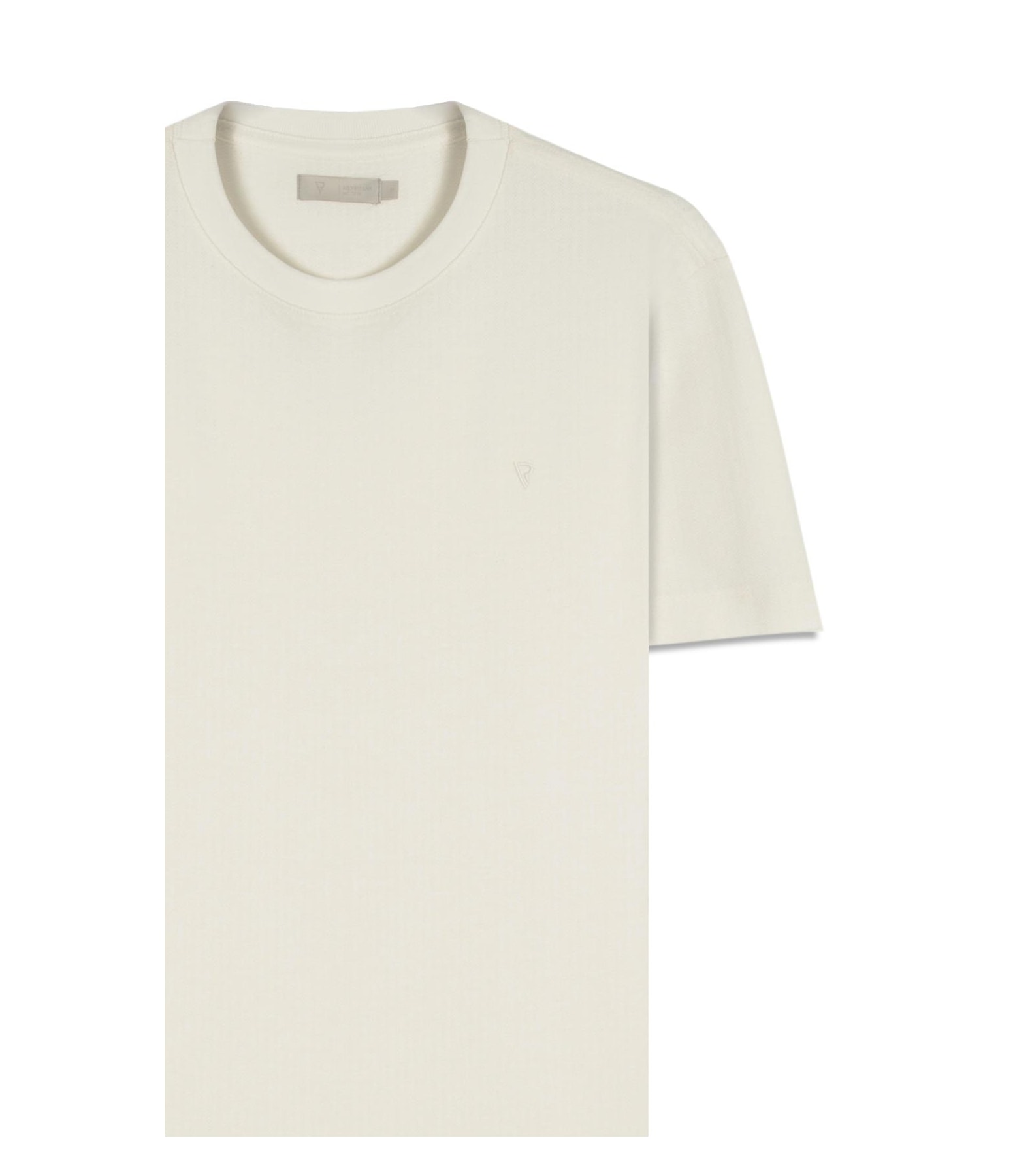 T-Shirt Malha Raio de Sol Off White