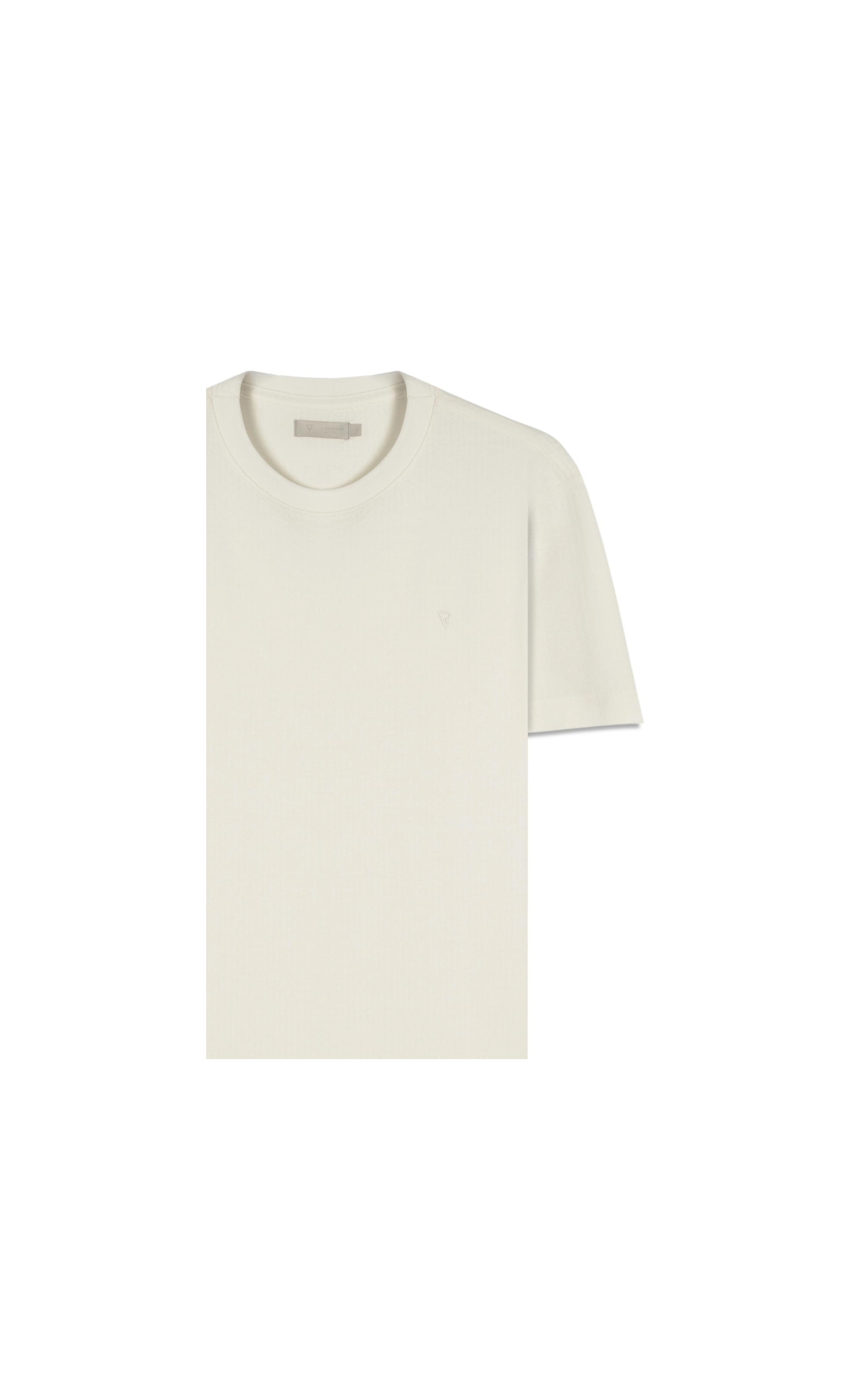 T-Shirt Malha Raio de Sol Off White