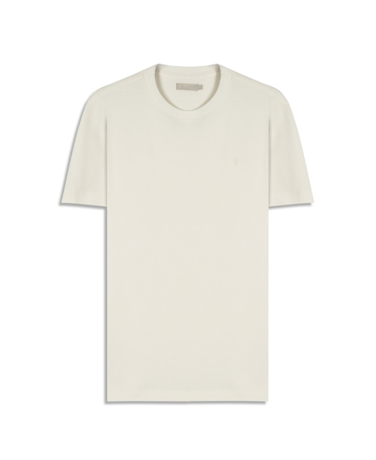 T-Shirt Malha Raio de Sol Off White