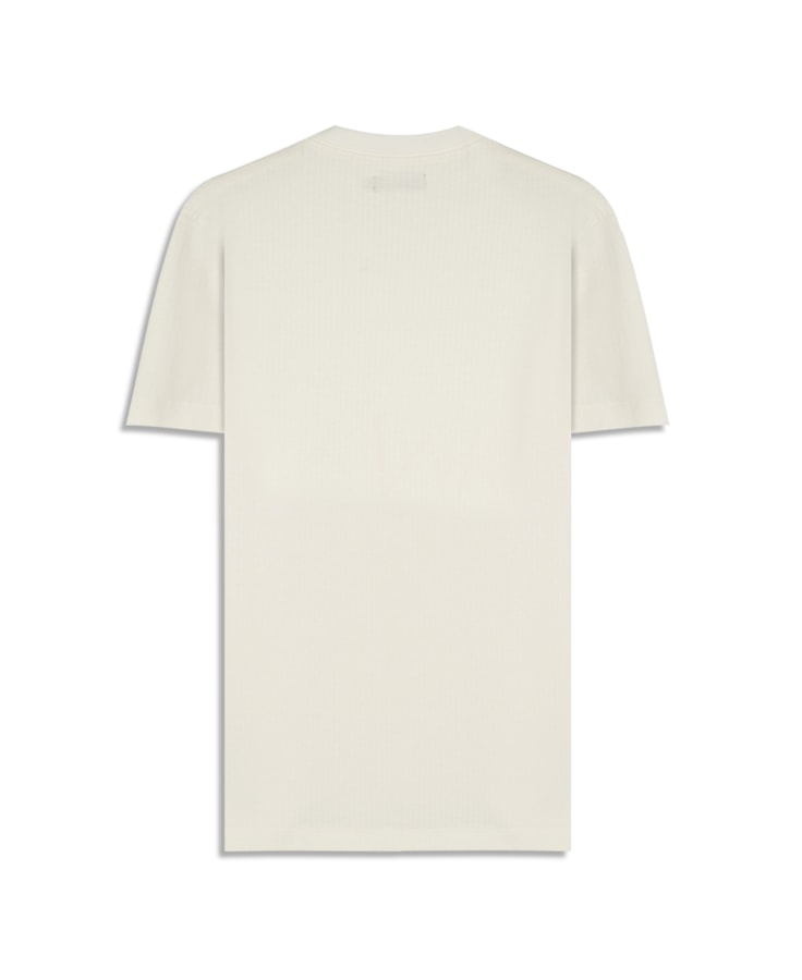 T-Shirt Malha Raio de Sol Off White