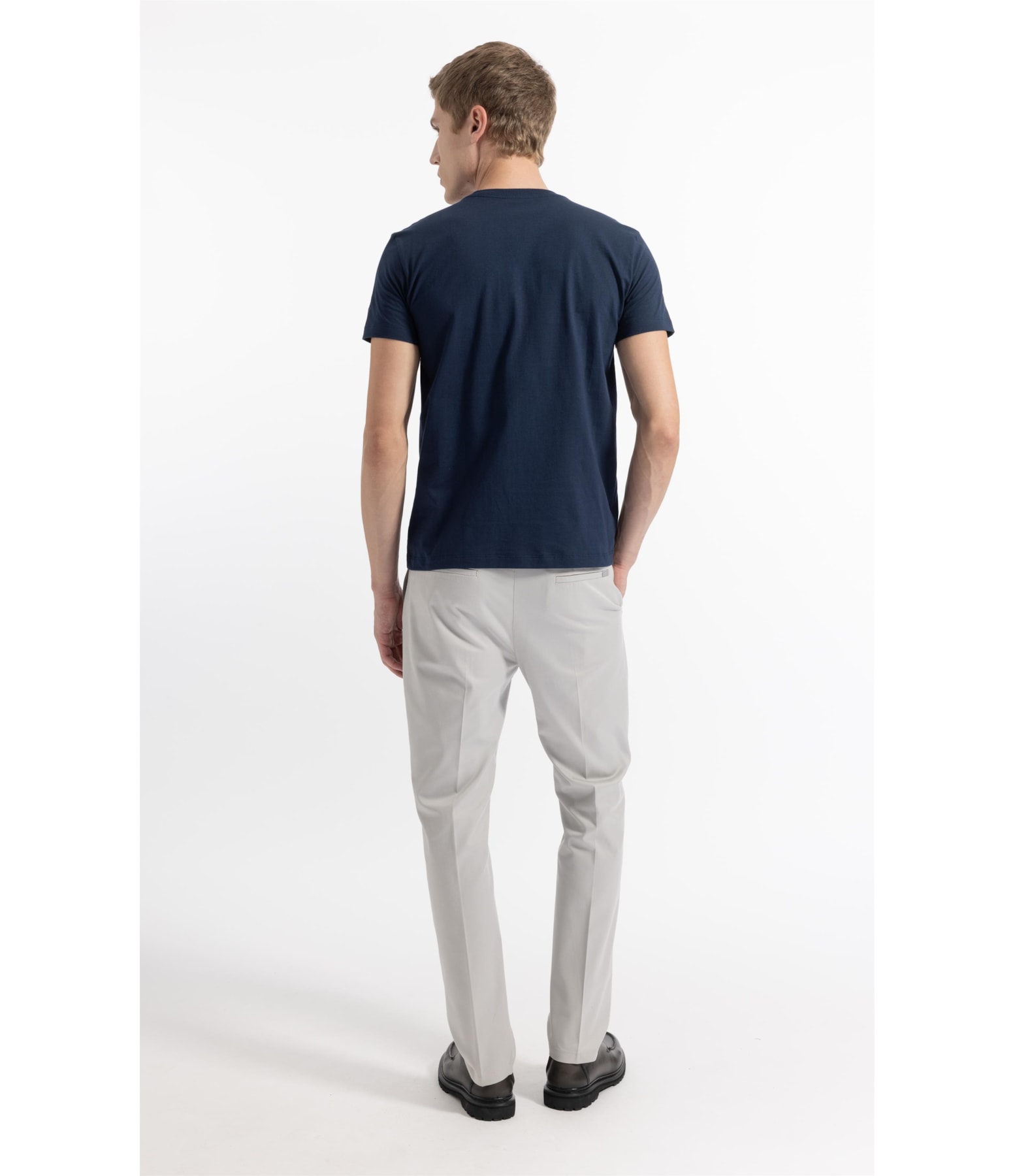 T-Shirt Mc Basic Cotton Ii Azul Medio