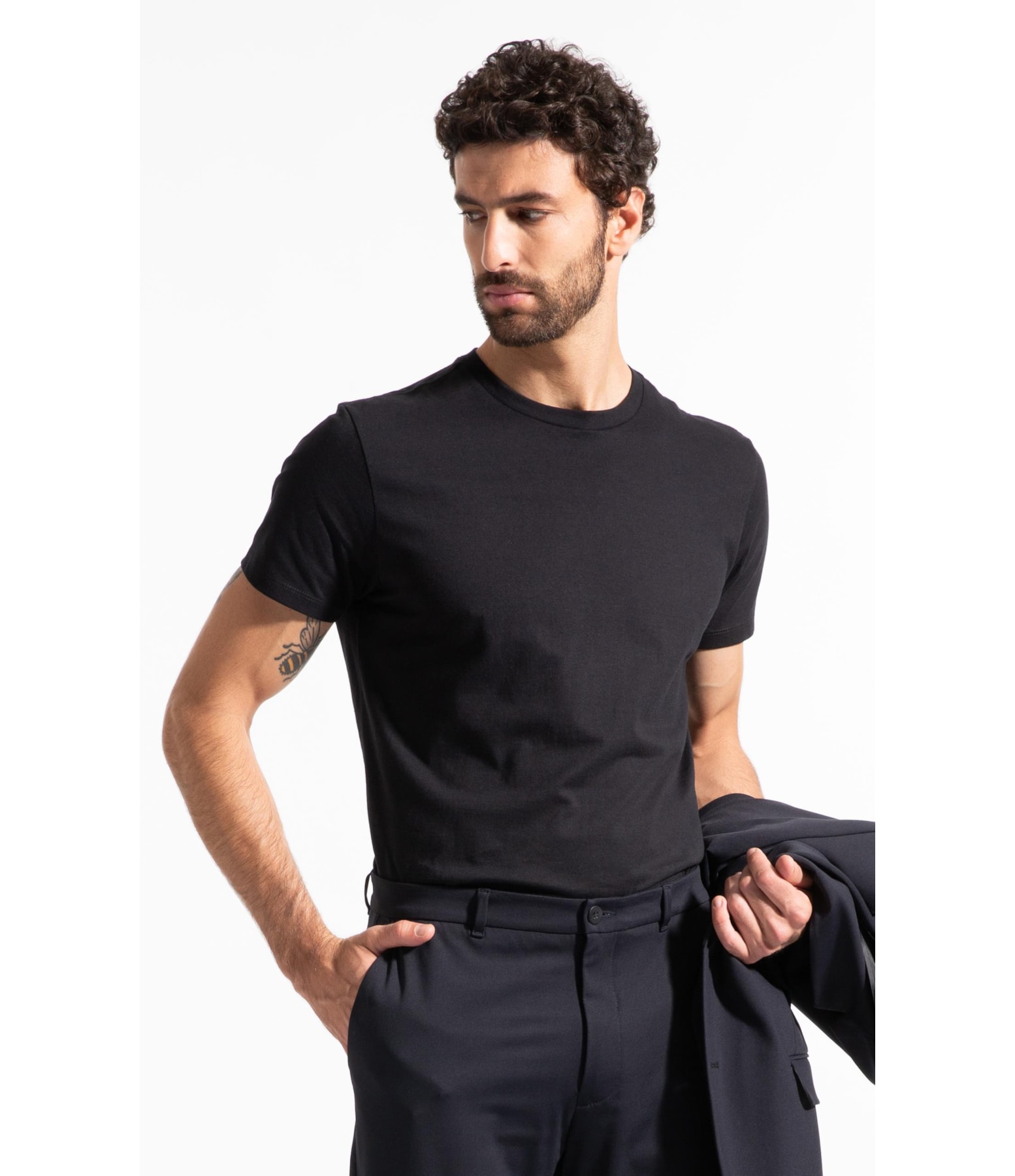 T-Shirt Mc Basic Cotton Ii Preto
