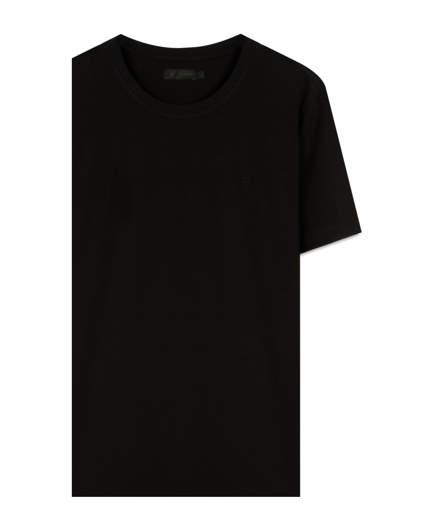 T-Shirt Mc Listrado Modal Classic Preto
