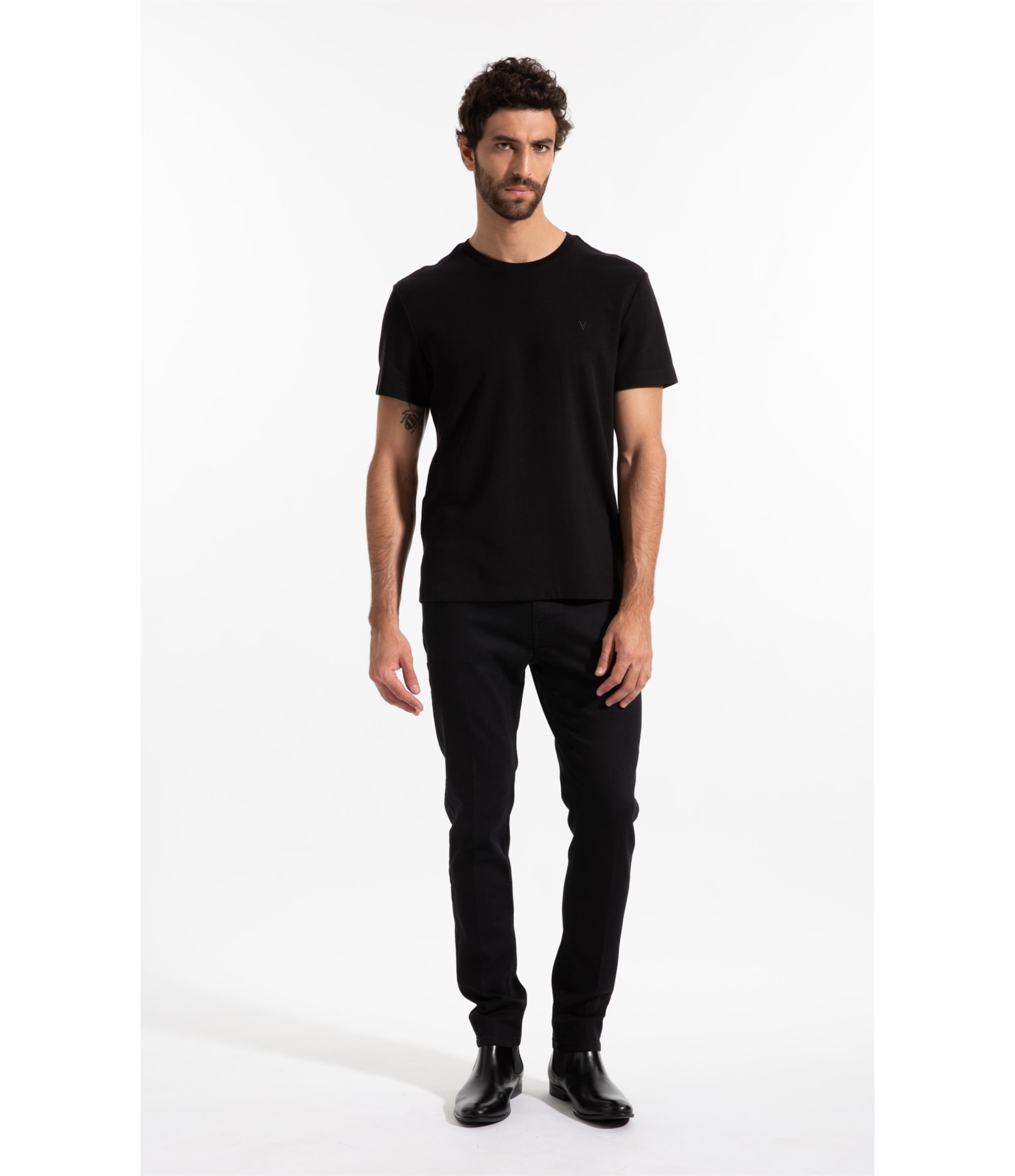 T-Shirt Mc Malha Dotti 3 Preto                                   