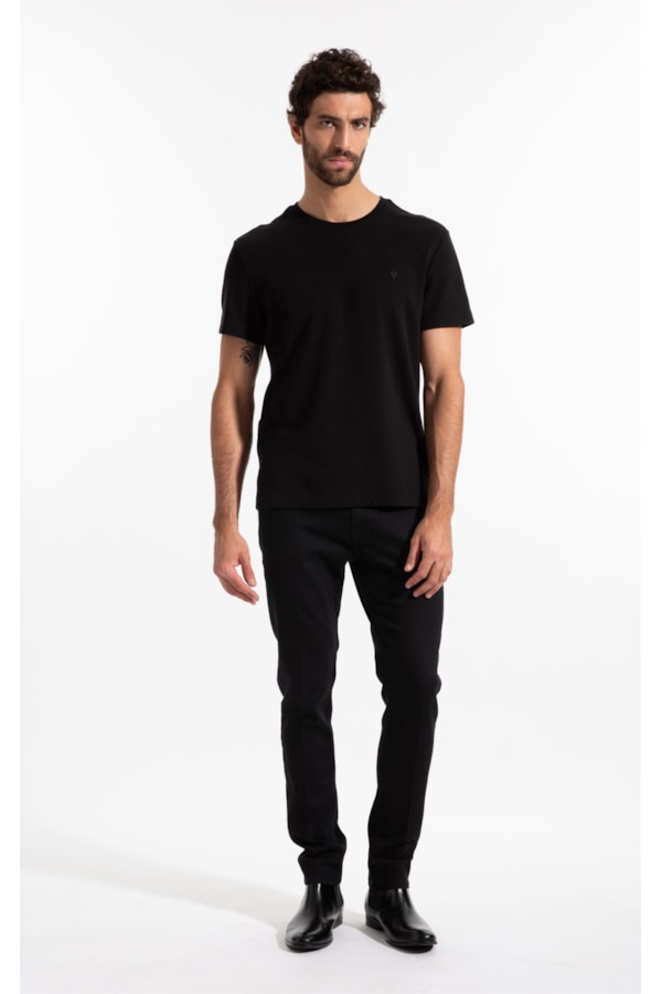 T-Shirt Mc Malha Dotti 3 Preto                                   