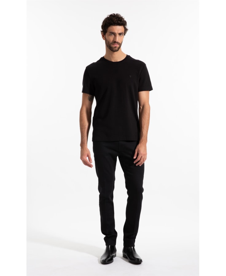 T-Shirt Mc Malha Dotti 3 Preto                                   