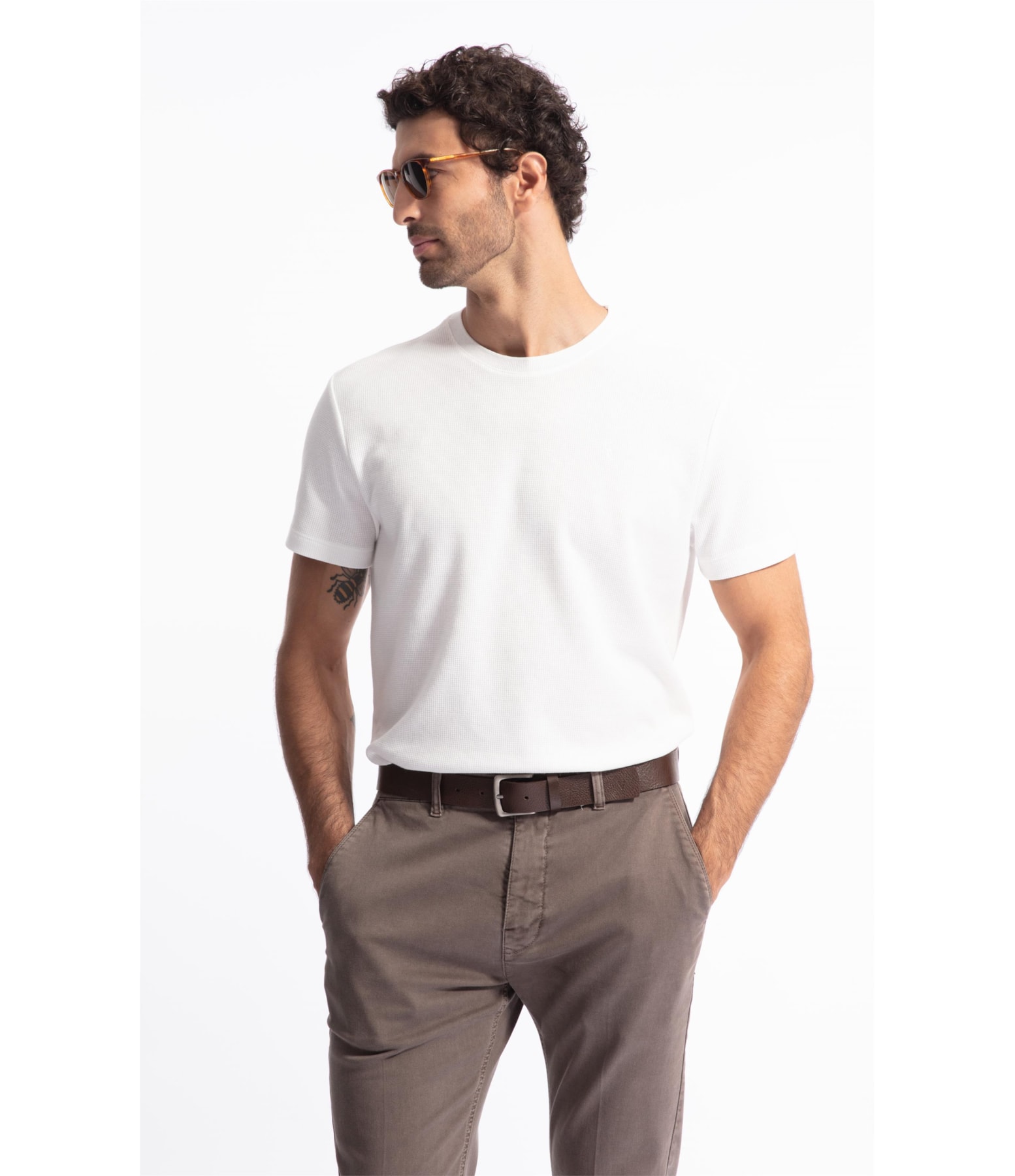 T-Shirt Mc Malha Honey Off White                               
