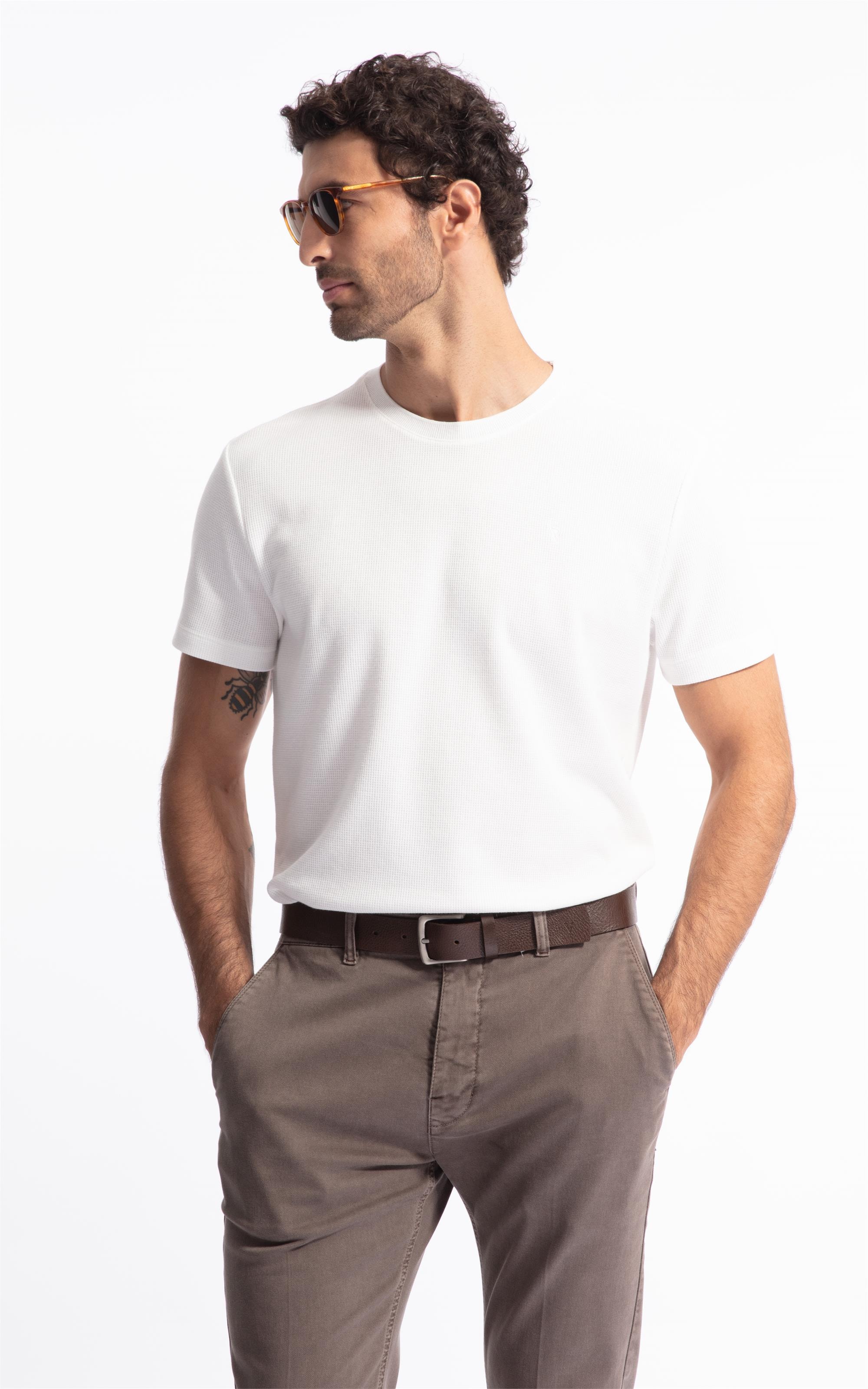 T-Shirt Mc Malha Honey Off White                               
