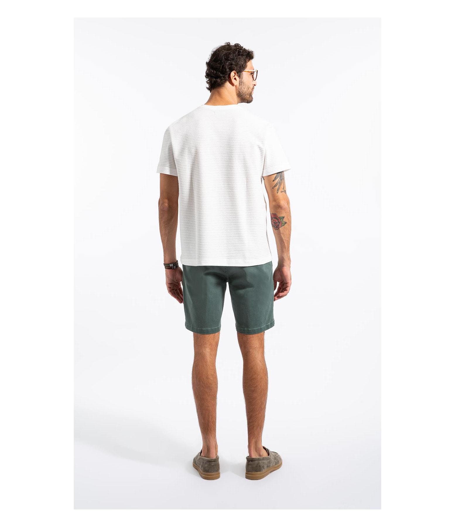 T-Shirt Mc Malha Mock Off White