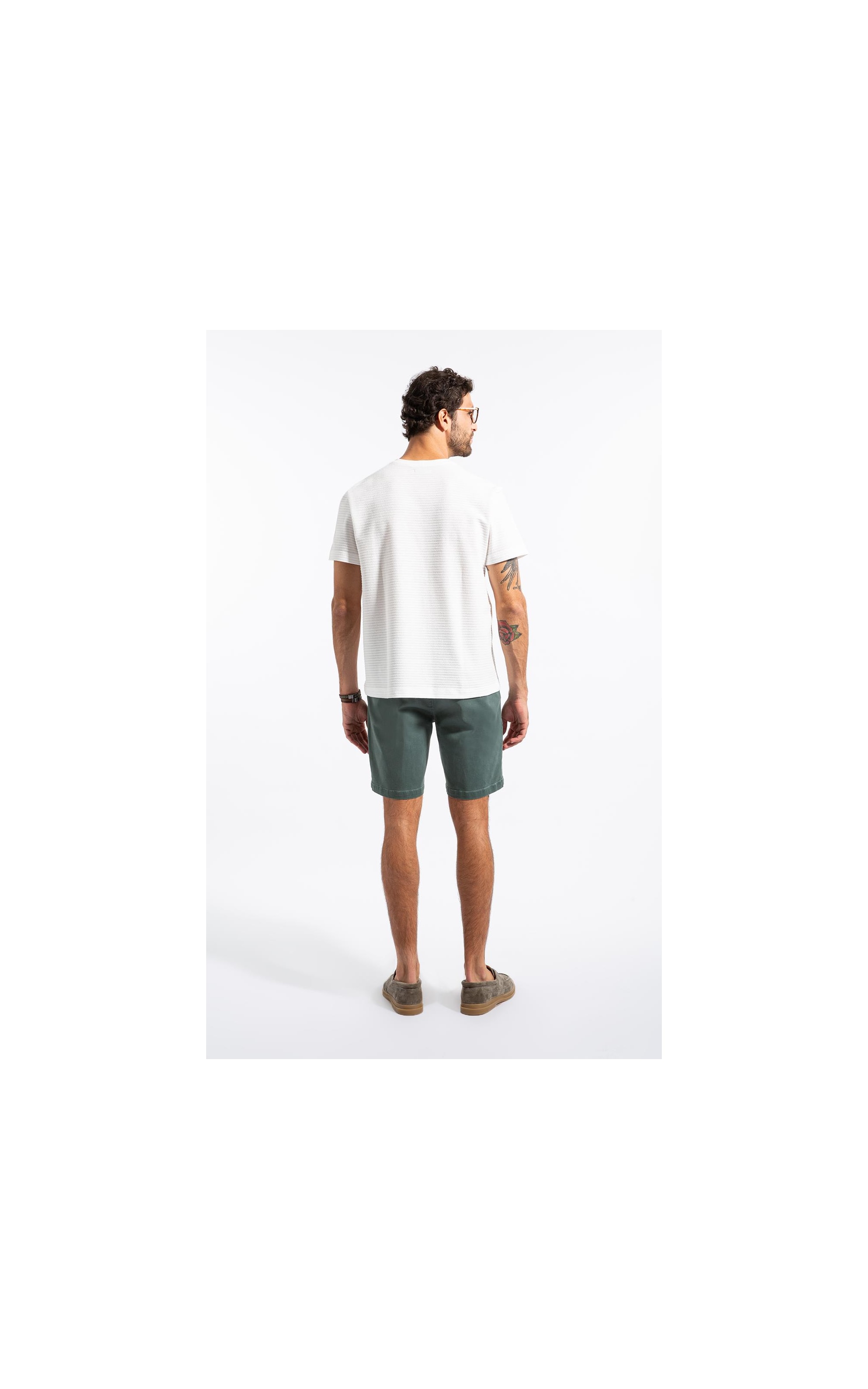 T-Shirt Mc Malha Mock Off White