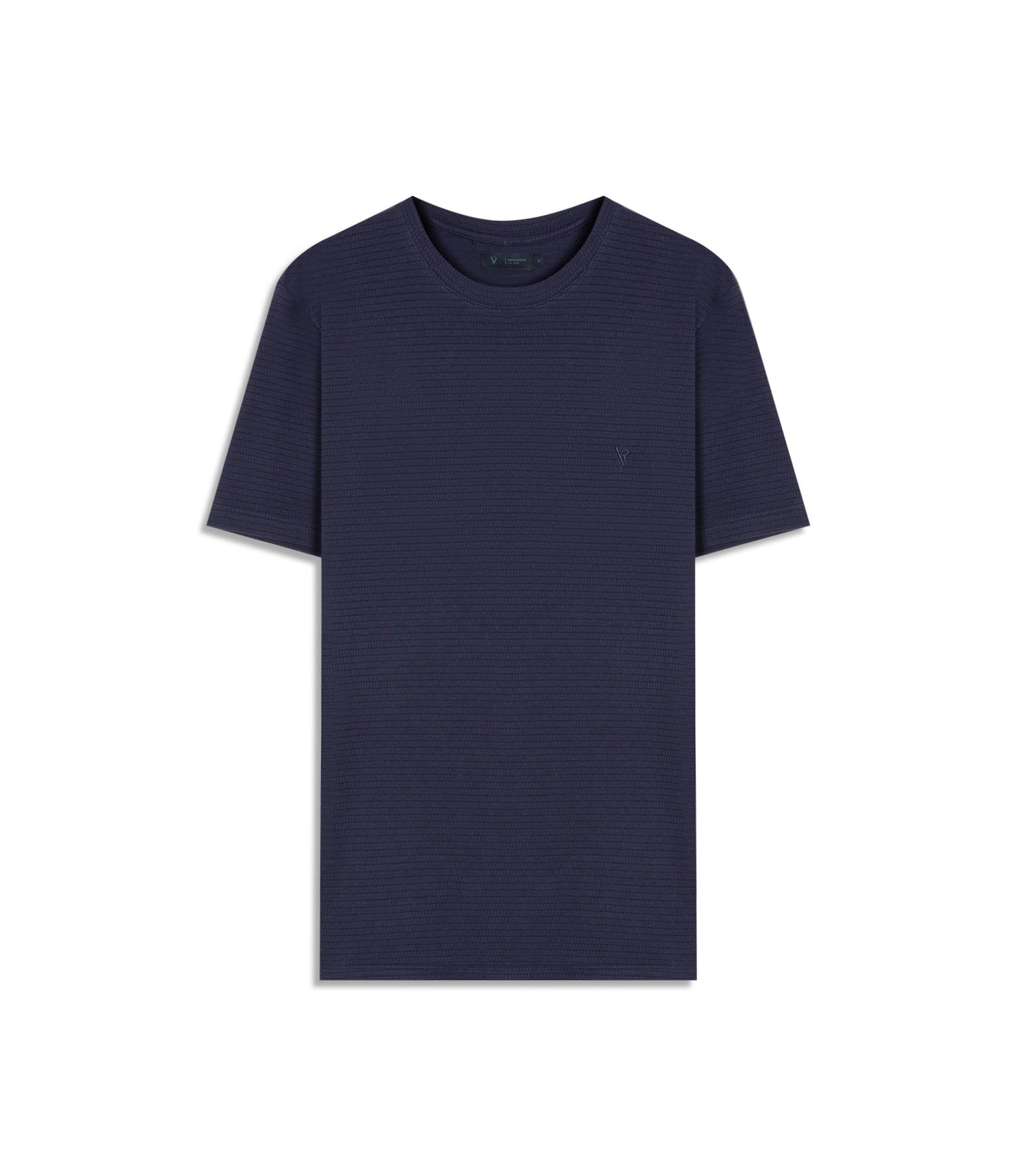 T-Shirt Mc Malha Tricot Puntili Dark Navy