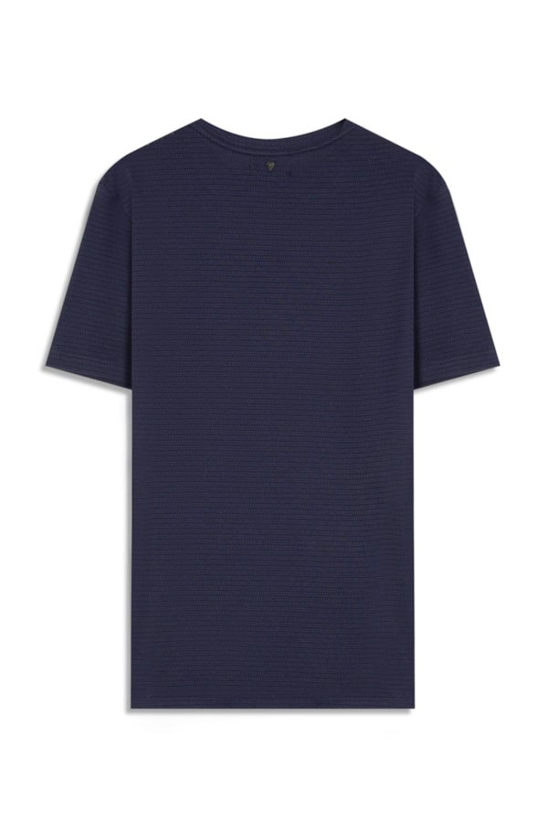 T-Shirt Mc Malha Tricot Puntili Dark Navy