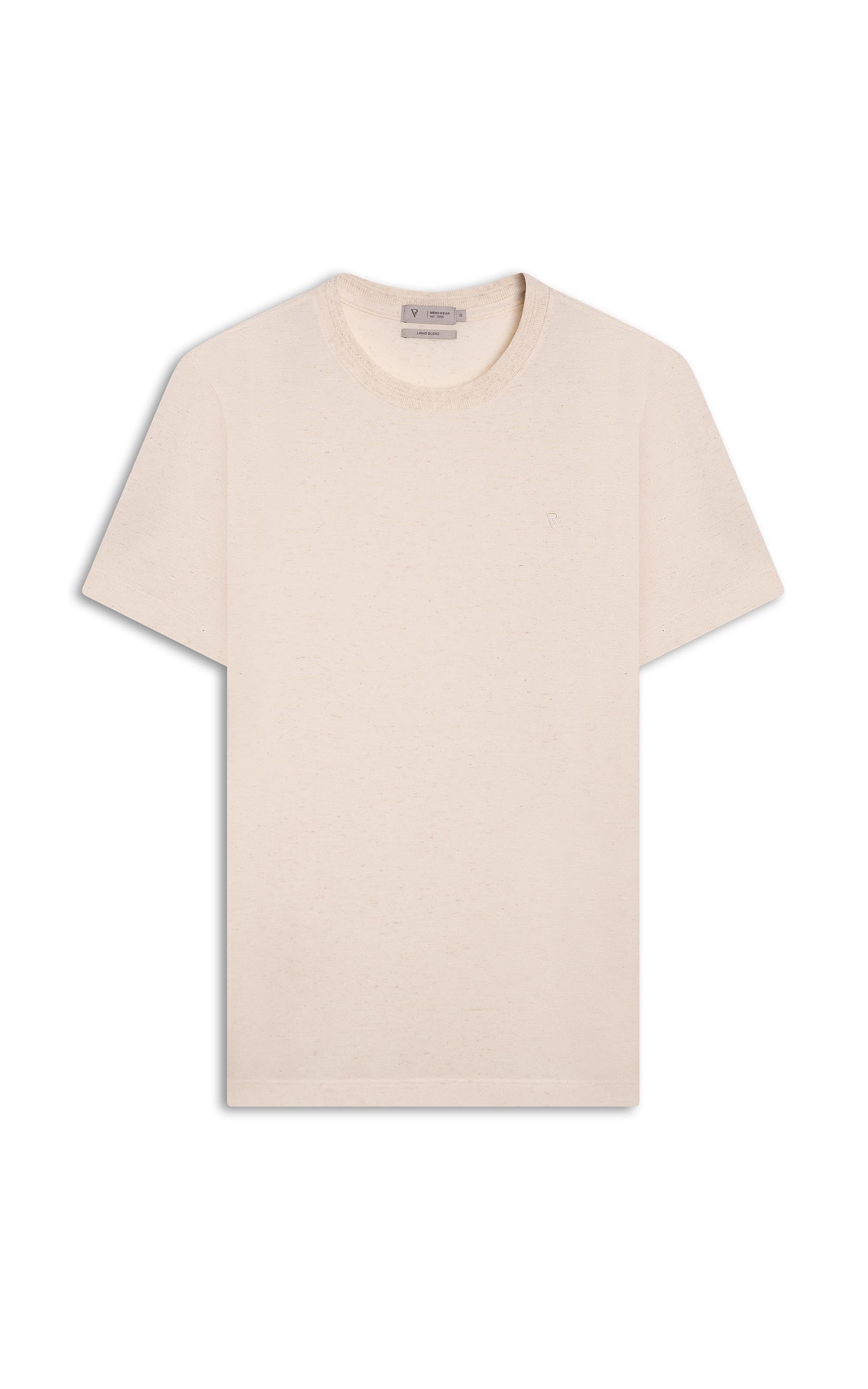 T-Shirt Mc Piquet Linen Natural                                 