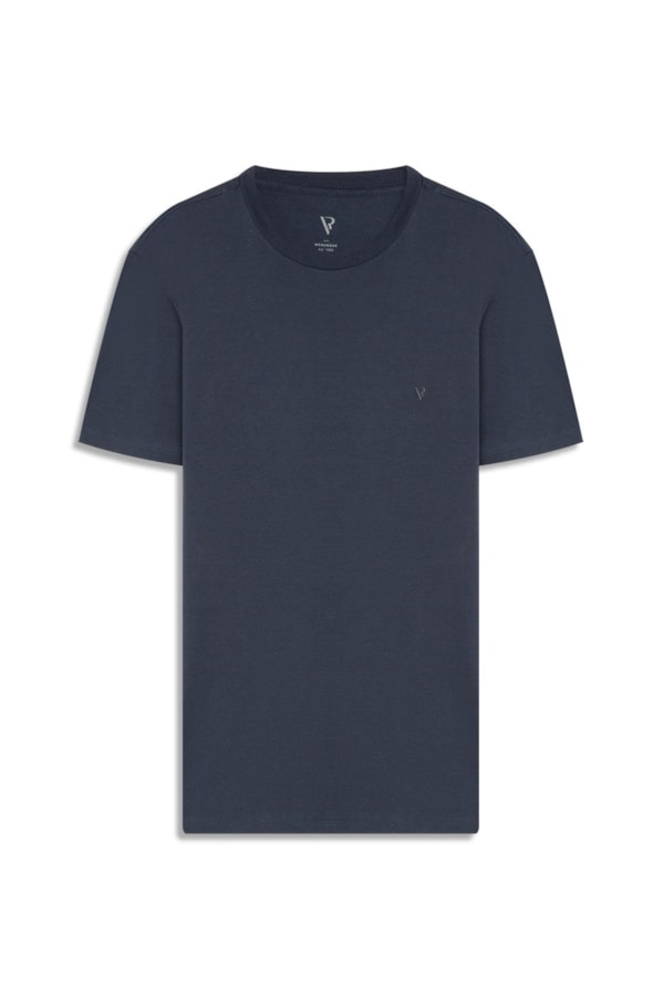 T-Shirt Mc Raised Print Basic 2 Dark Navy
