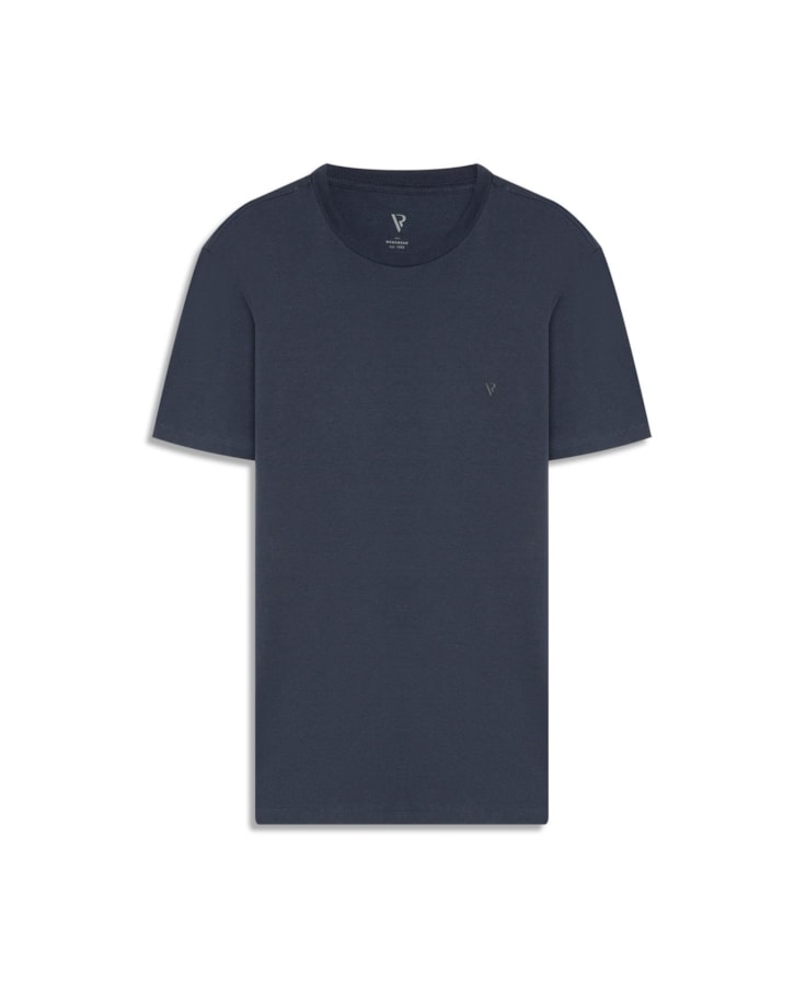 T-Shirt Mc Raised Print Basic 2 Dark Navy