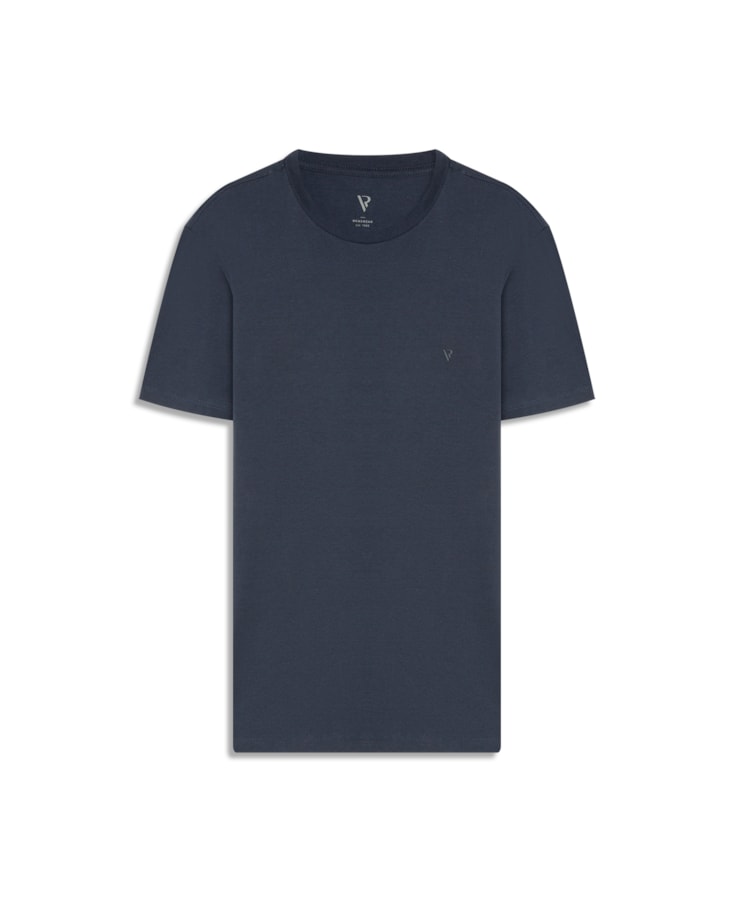 T-Shirt Mc Raised Print Basic 2 Dark Navy