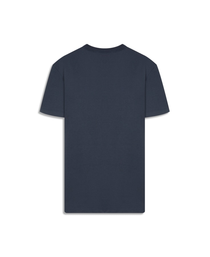 T-Shirt Mc Raised Print Basic 2 Dark Navy