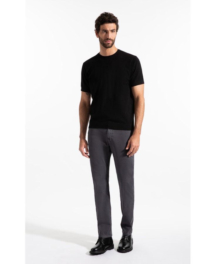 T-Shirt Mc Tricot Cashmere Like Preto