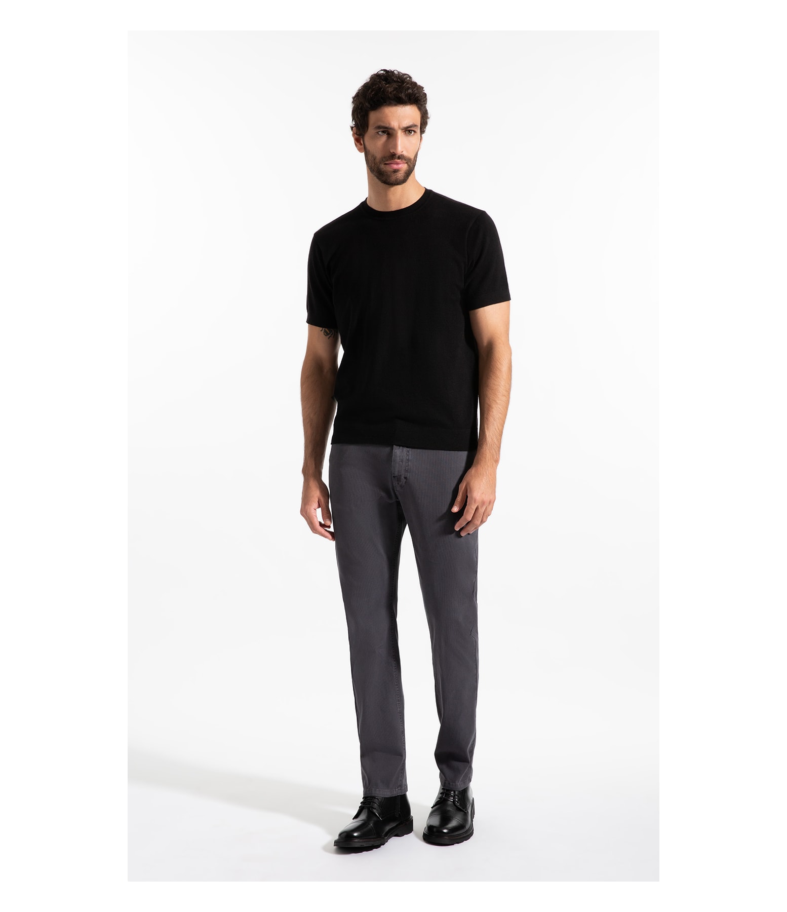 T-Shirt Mc Tricot Cashmere Like Preto