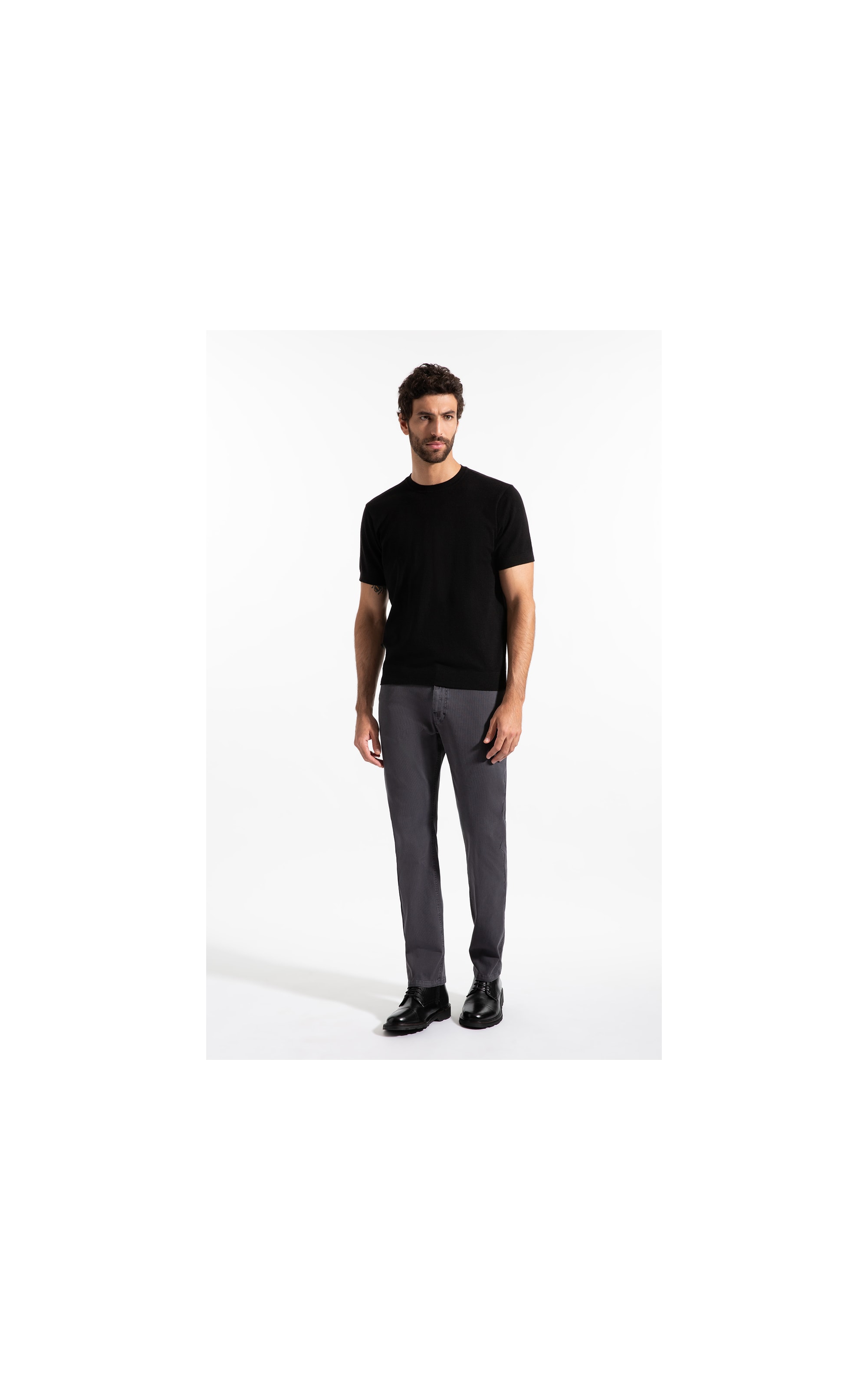 T-Shirt Mc Tricot Cashmere Like Preto