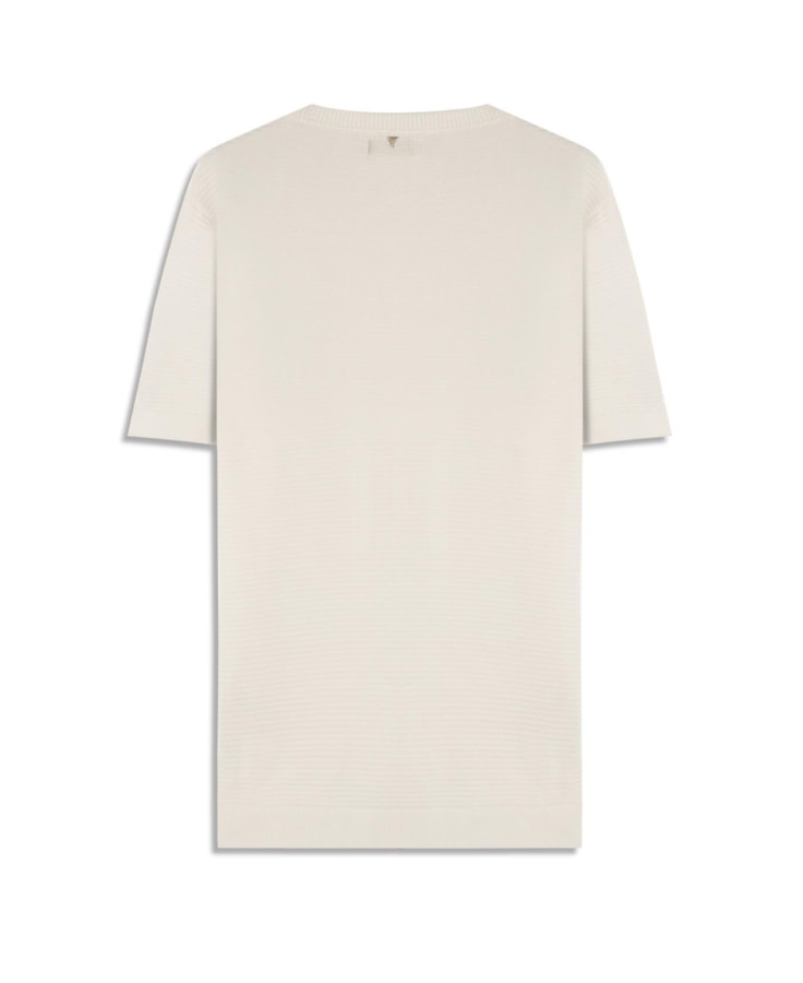 T-Shirt Mc Tricot Horizontal Chain Off White