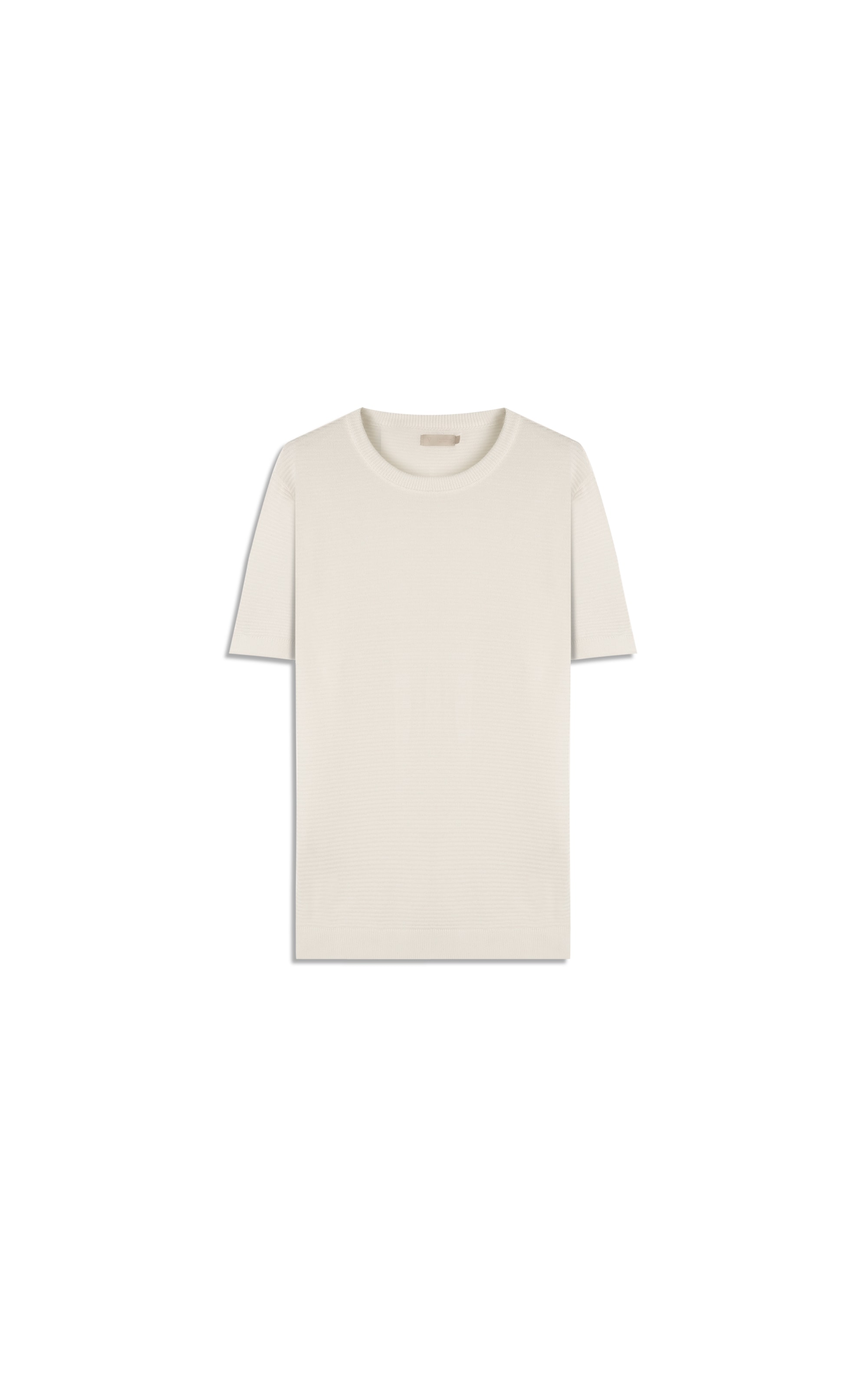 T-Shirt Mc Tricot Horizontal Chain Off White