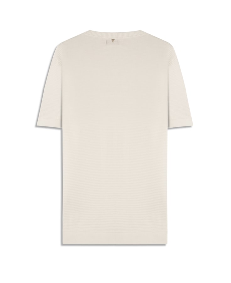 T-Shirt Mc Tricot Horizontal Chain Off White
