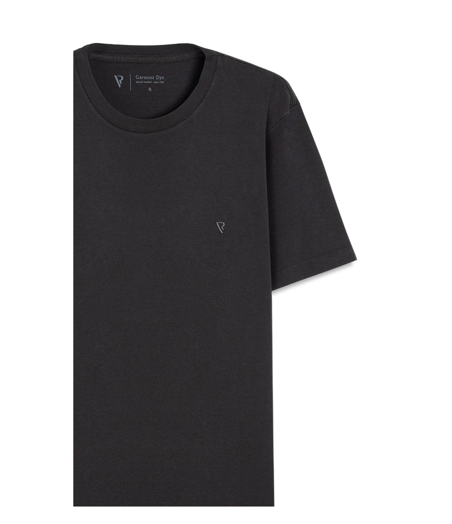 T-Shirt Melange Básica Chumbo Mescla