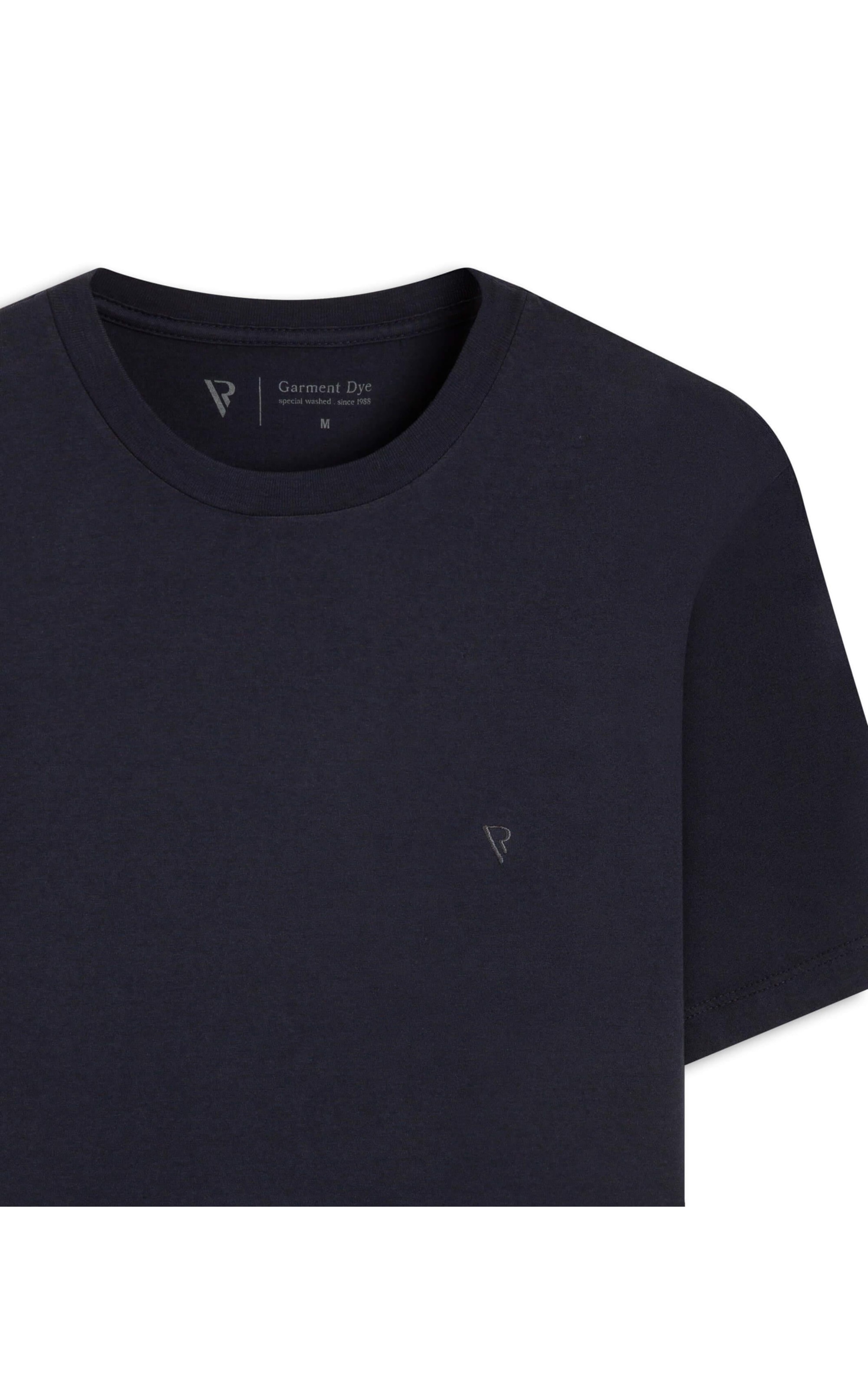 T-Shirt Melange Básica Dark Navy Mescla