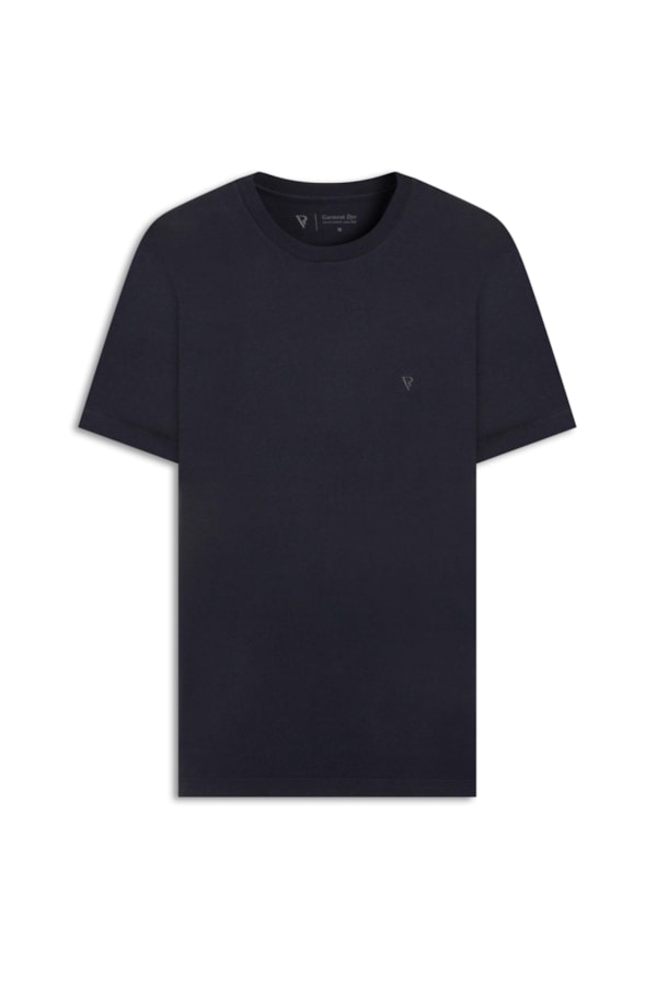 T-Shirt Melange Básica Dark Navy Mescla