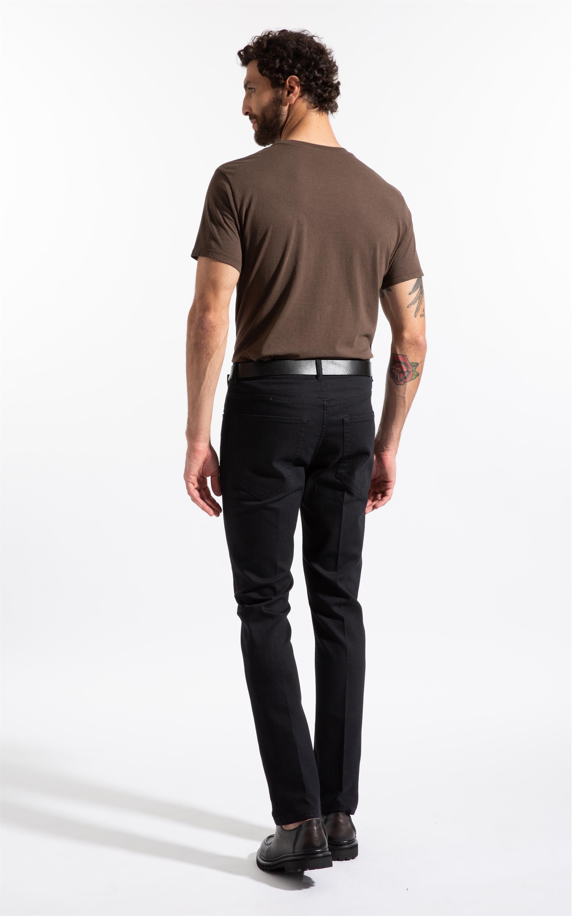 T-Shirt Melange Básica Tabaco