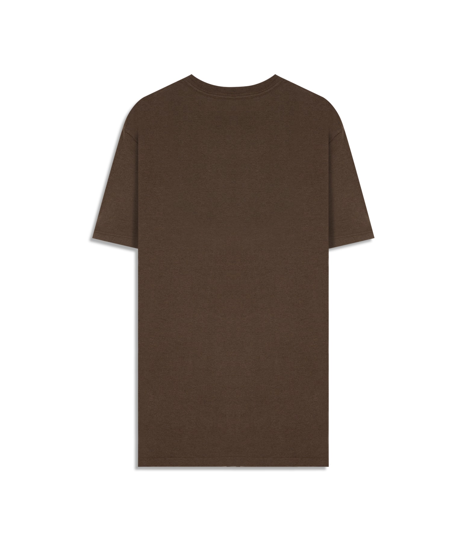 T-Shirt Melange Básica Tabaco