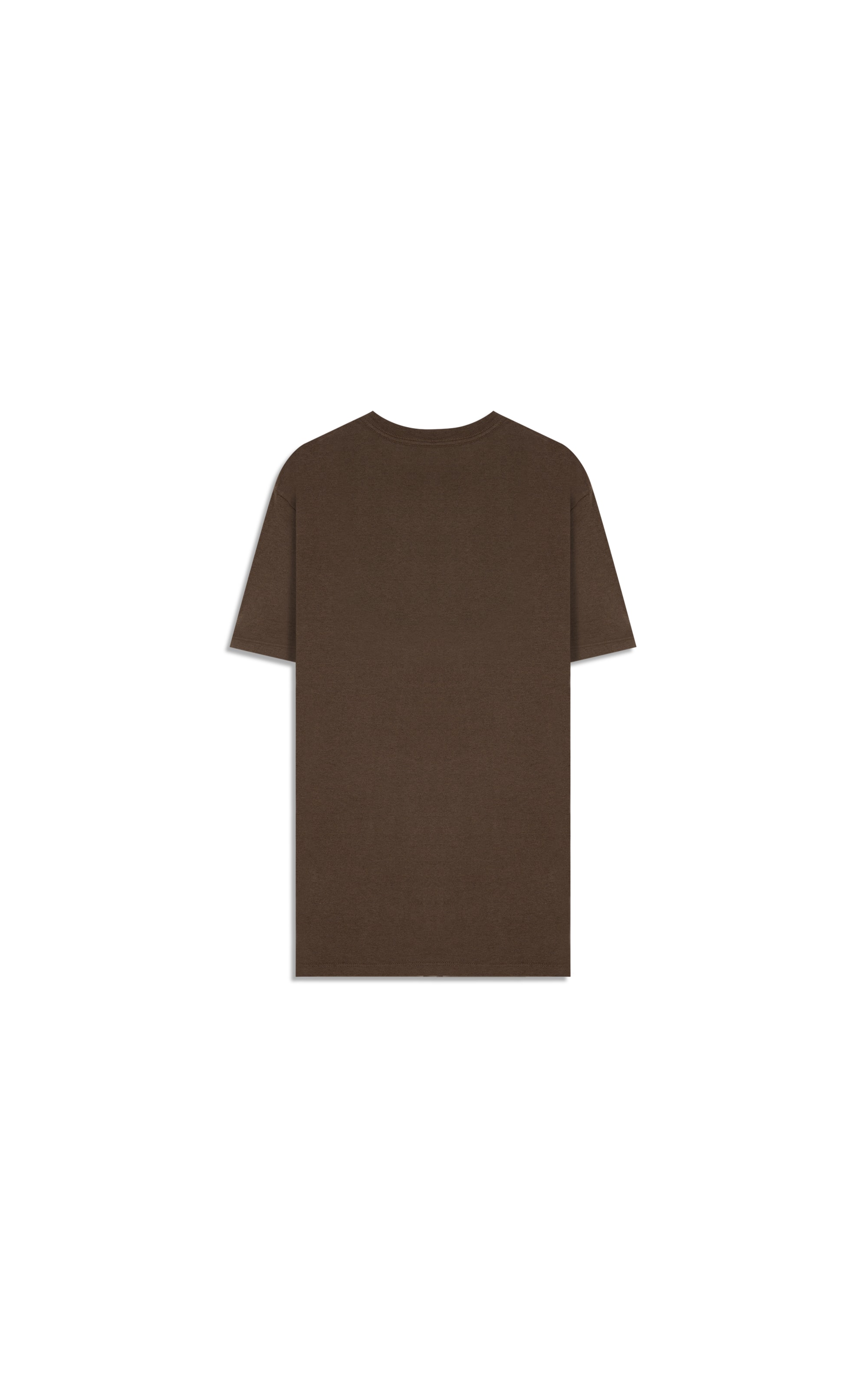 T-Shirt Melange Básica Tabaco