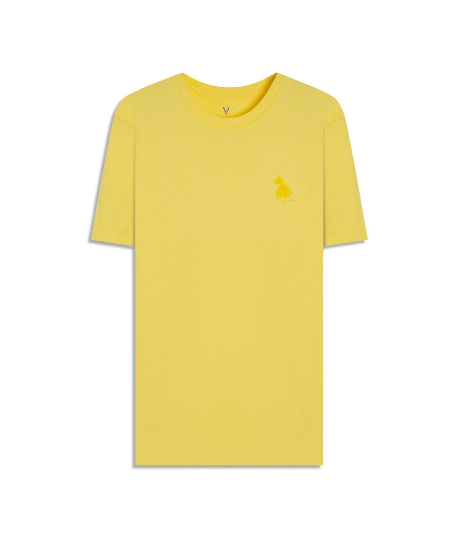 T-Shirt Palms Amarelo Claro