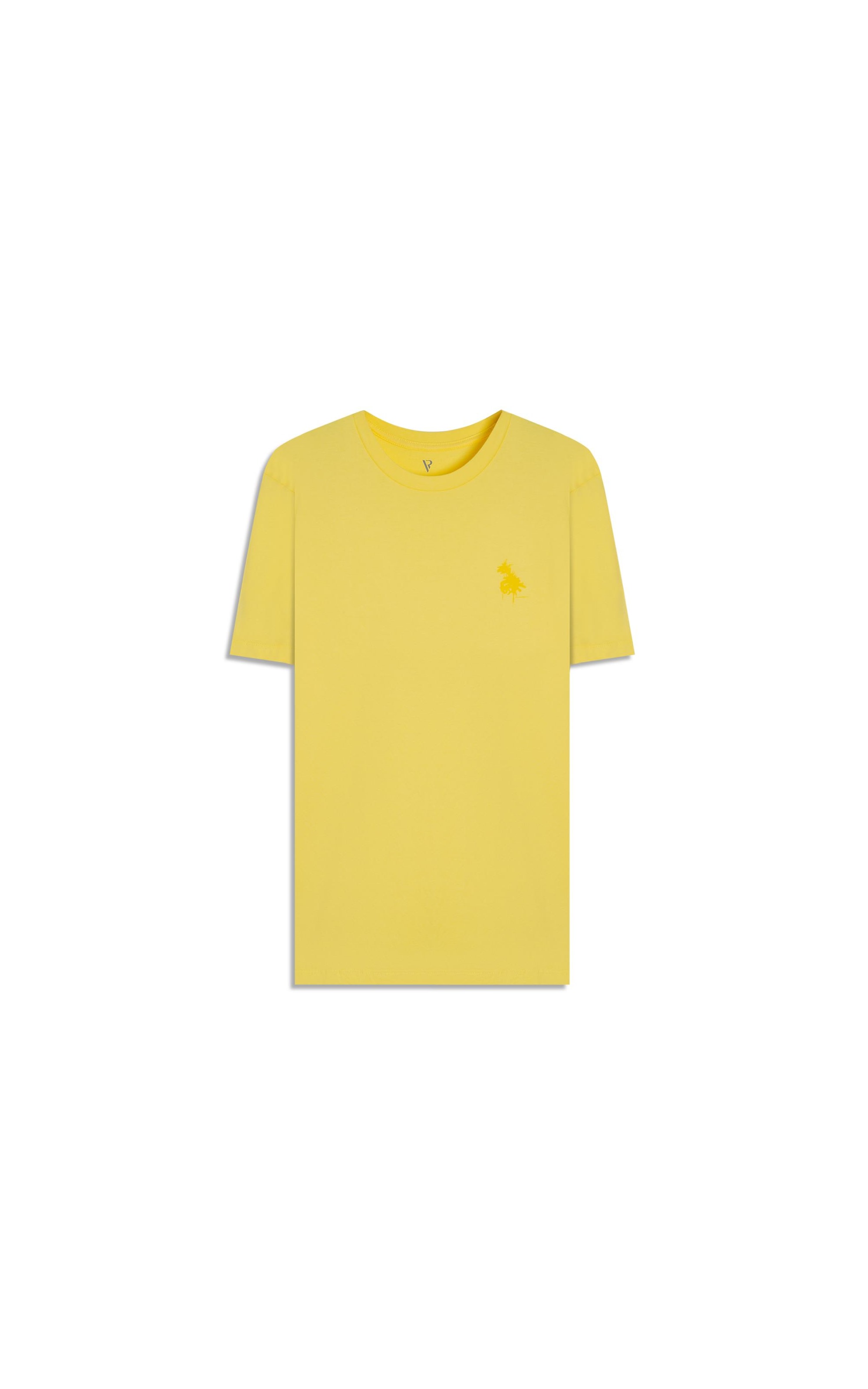 T-Shirt Palms Amarelo Claro