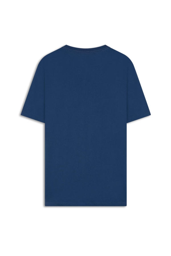 T-Shirt Pima Básica Azul Bic