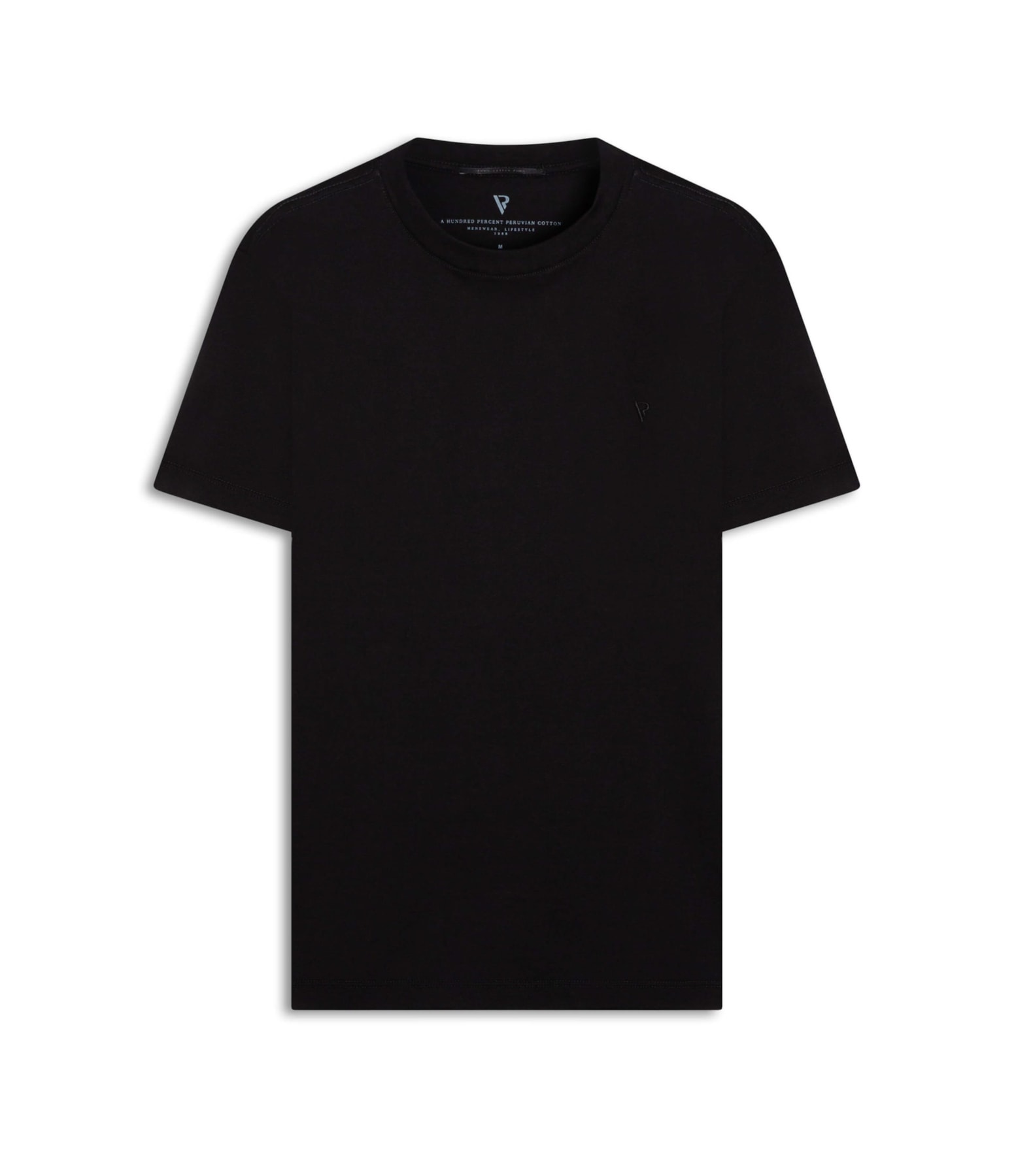 T-Shirt Pima Básica Preto