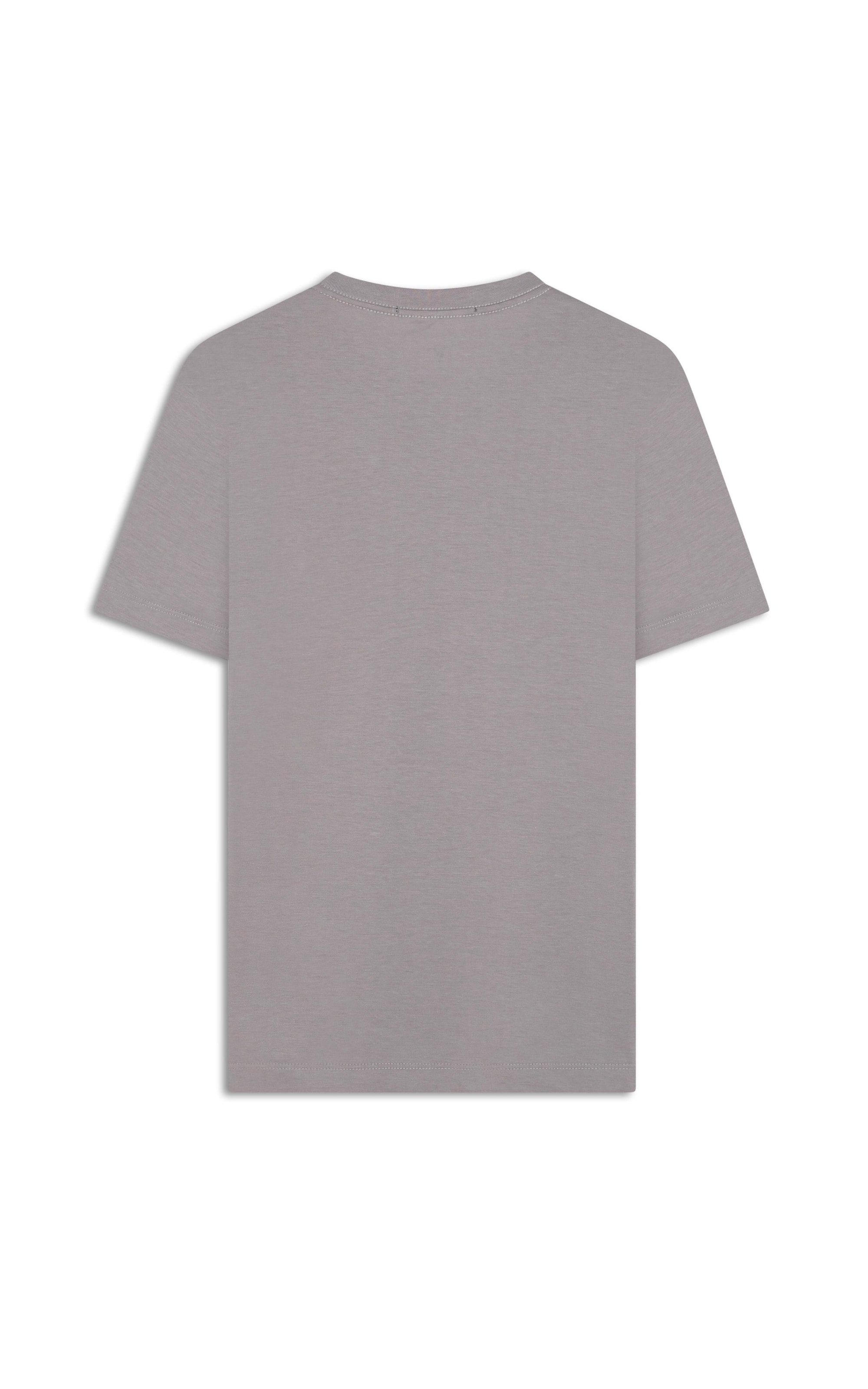 T-Shirt Pima Básica Silver Gray