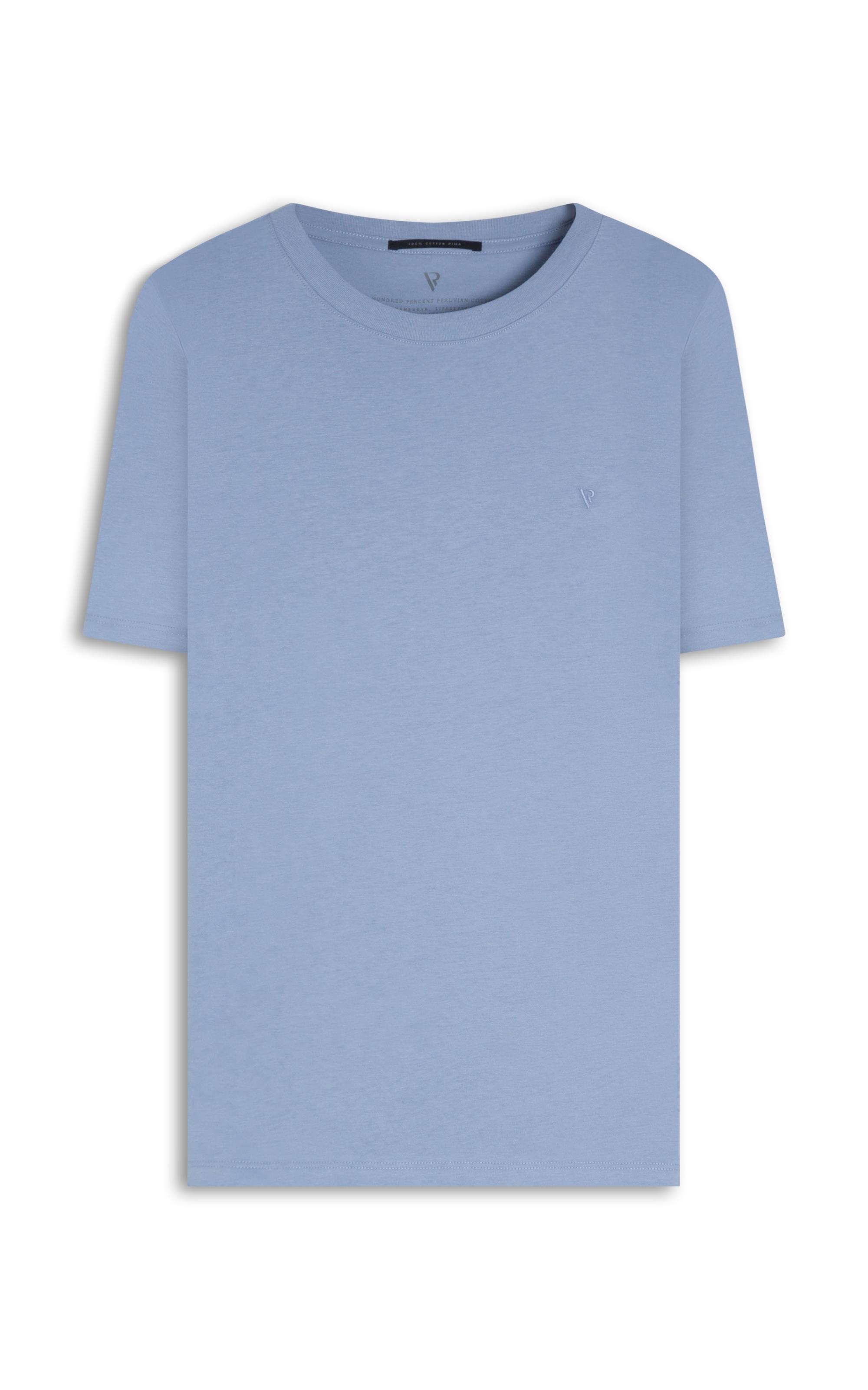 T-Shirt Pima Cotton Azul