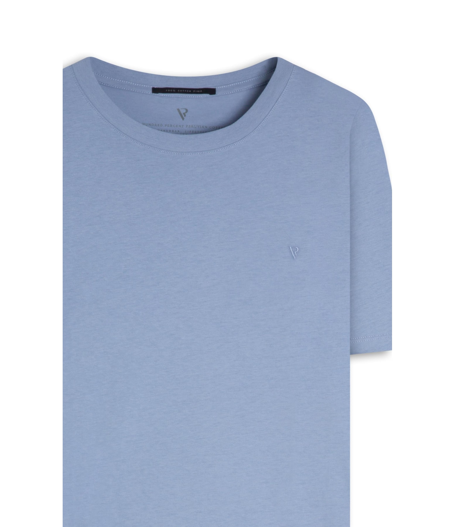 T-Shirt Pima Cotton Azul